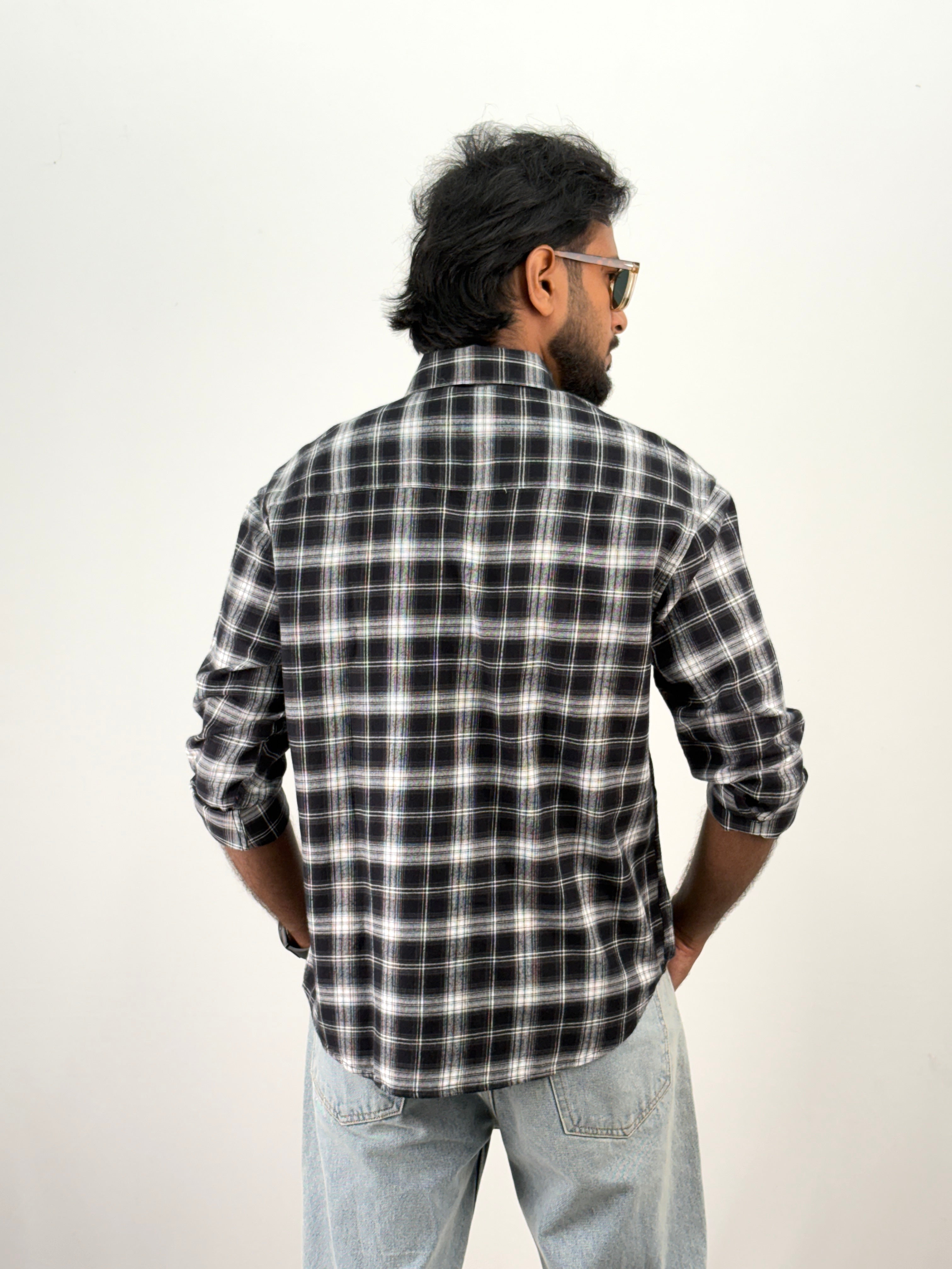 Black Flannel Shirt