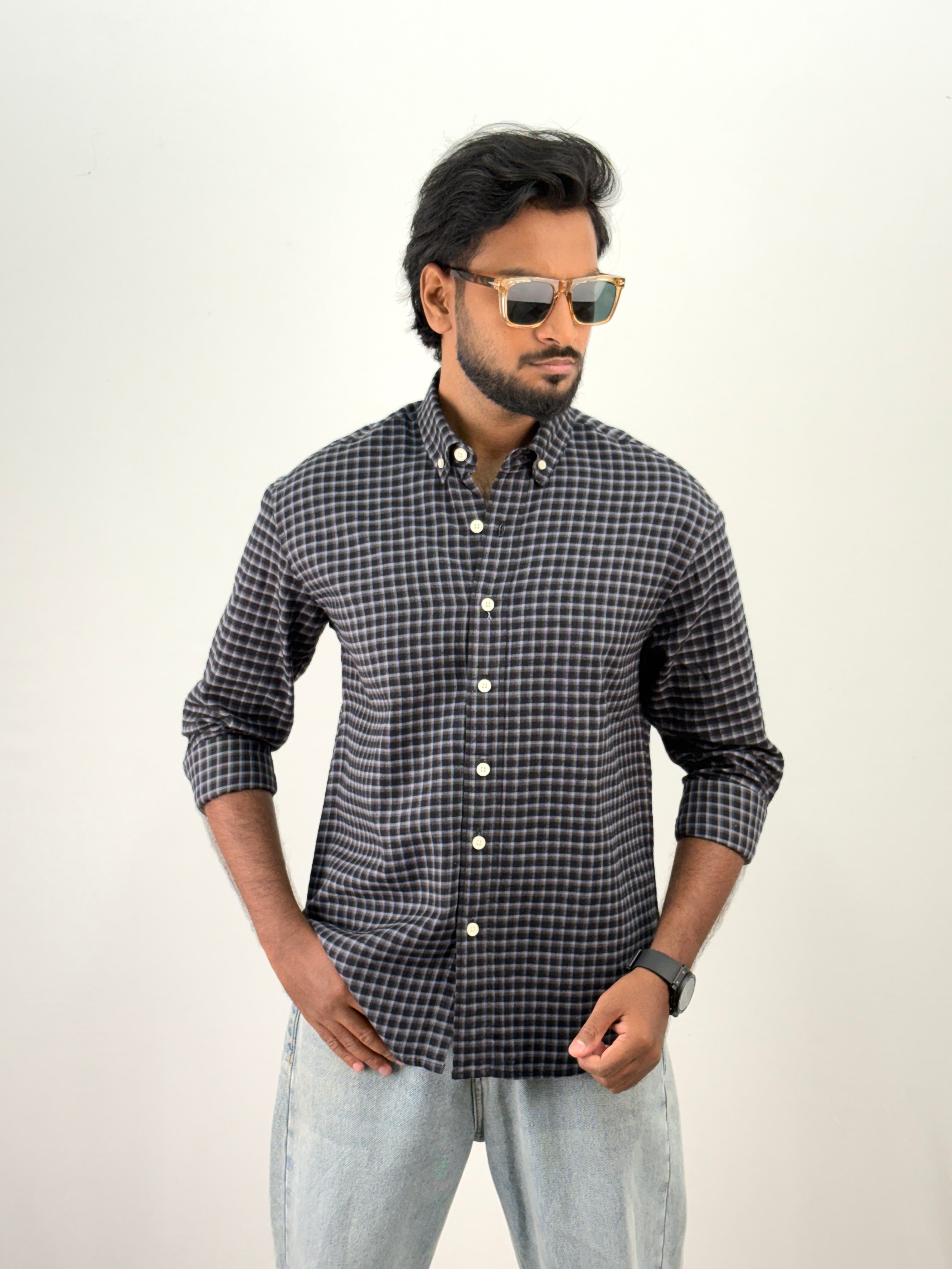 Grey Flannel Shirt
