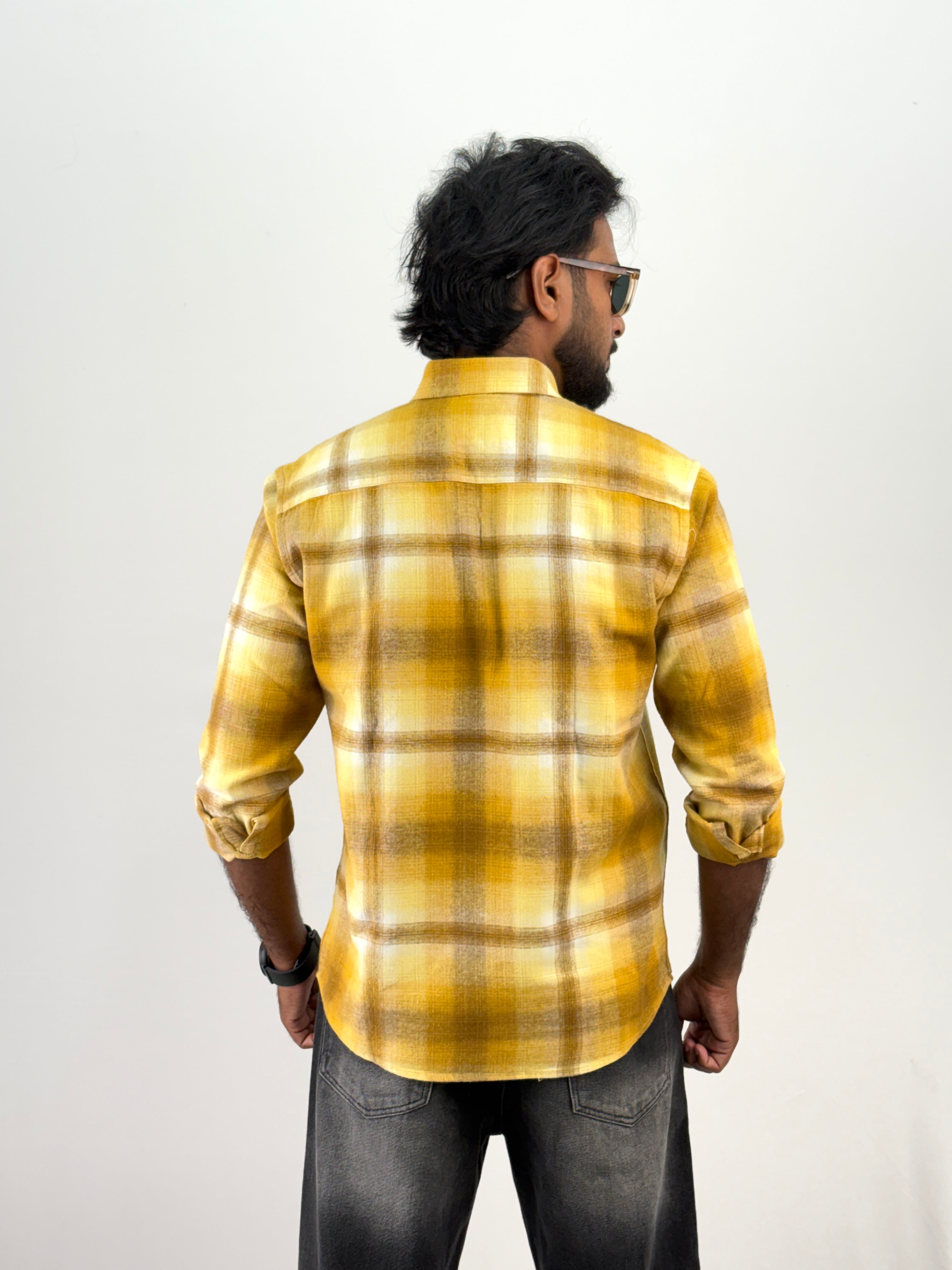 Yellow Flannel Shirt