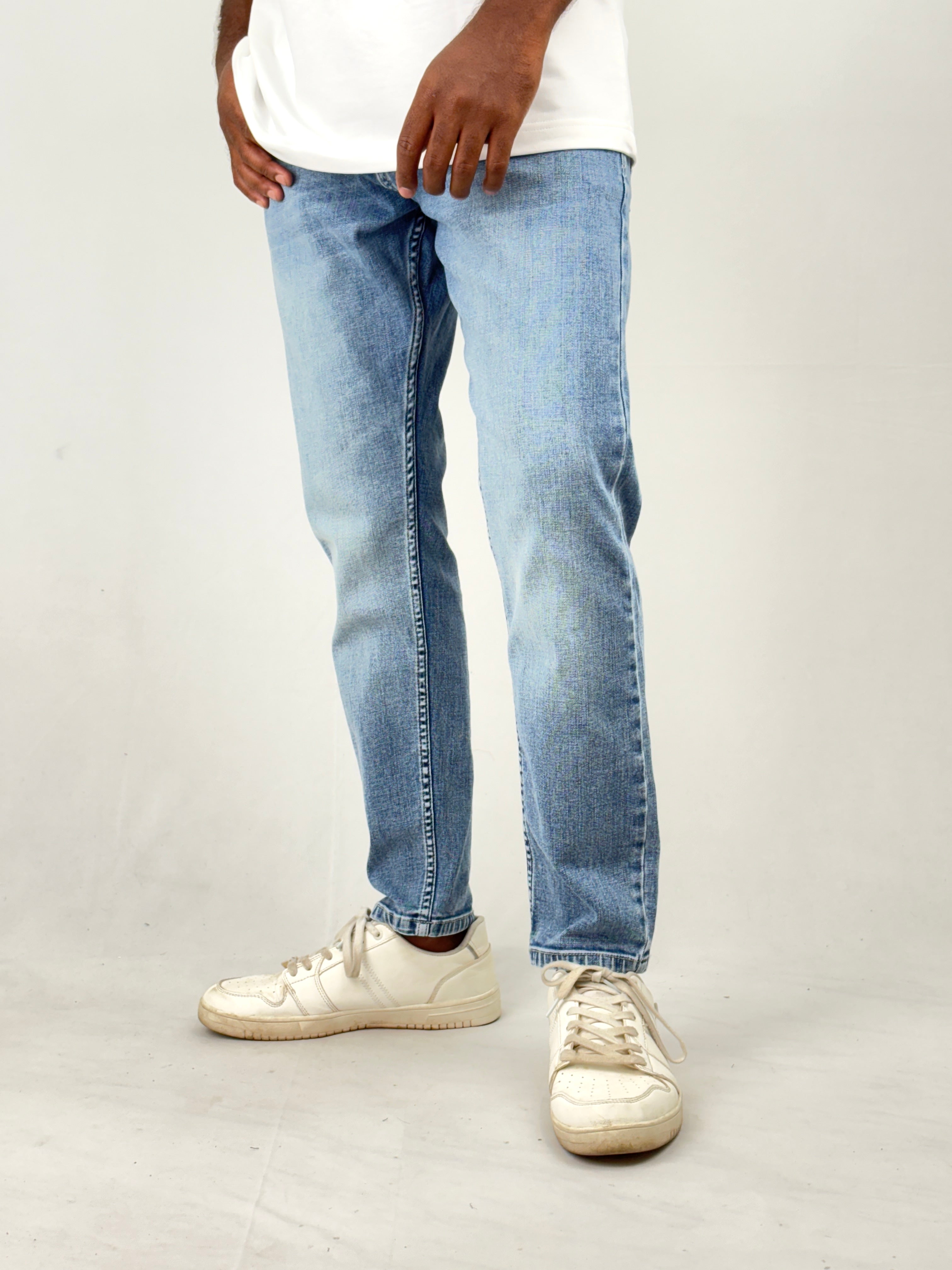 Light Blue Ankle Fit Jean