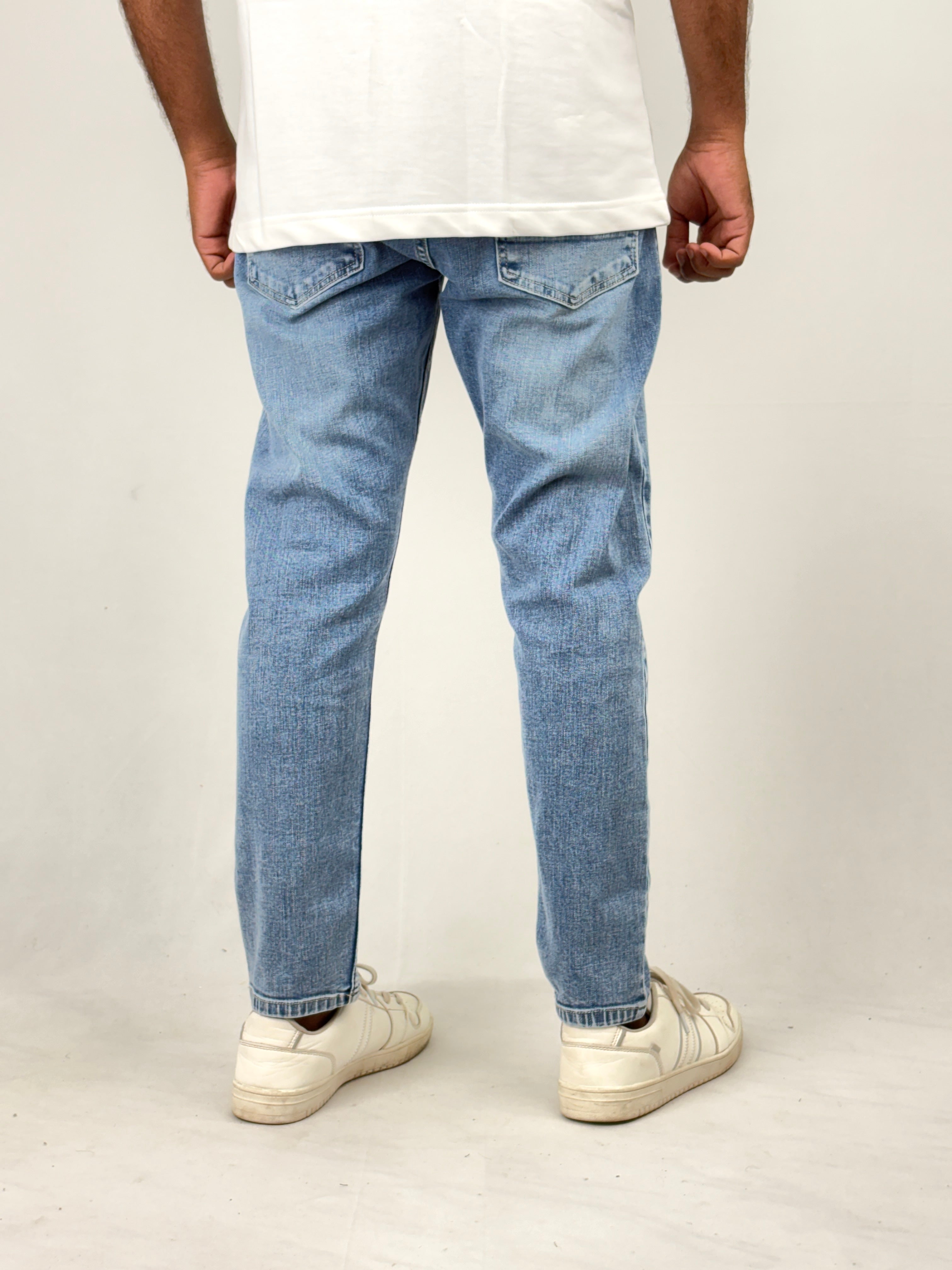 Light Blue Ankle Fit Jean