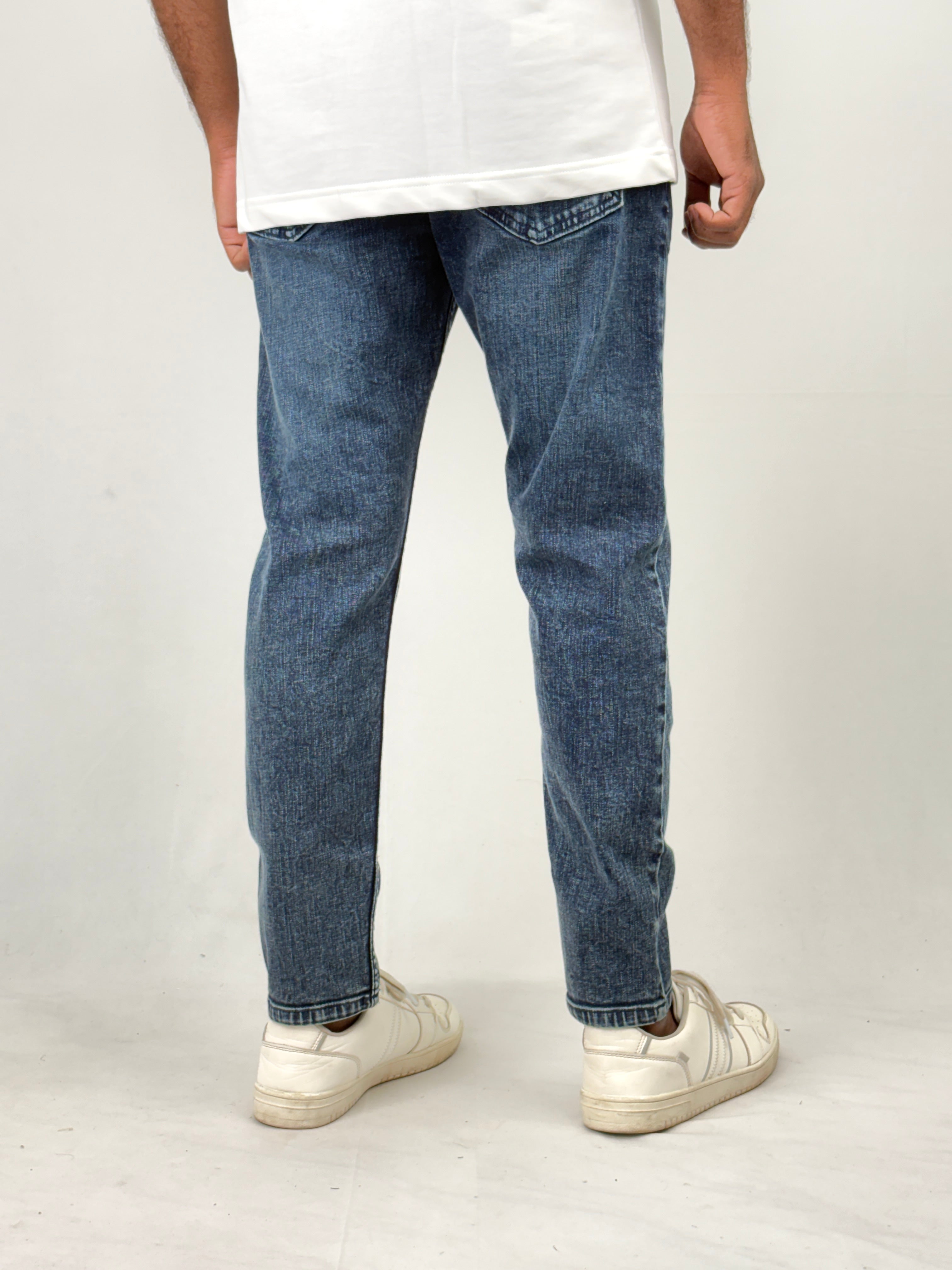 Denim Blue Ankle Fit Jean