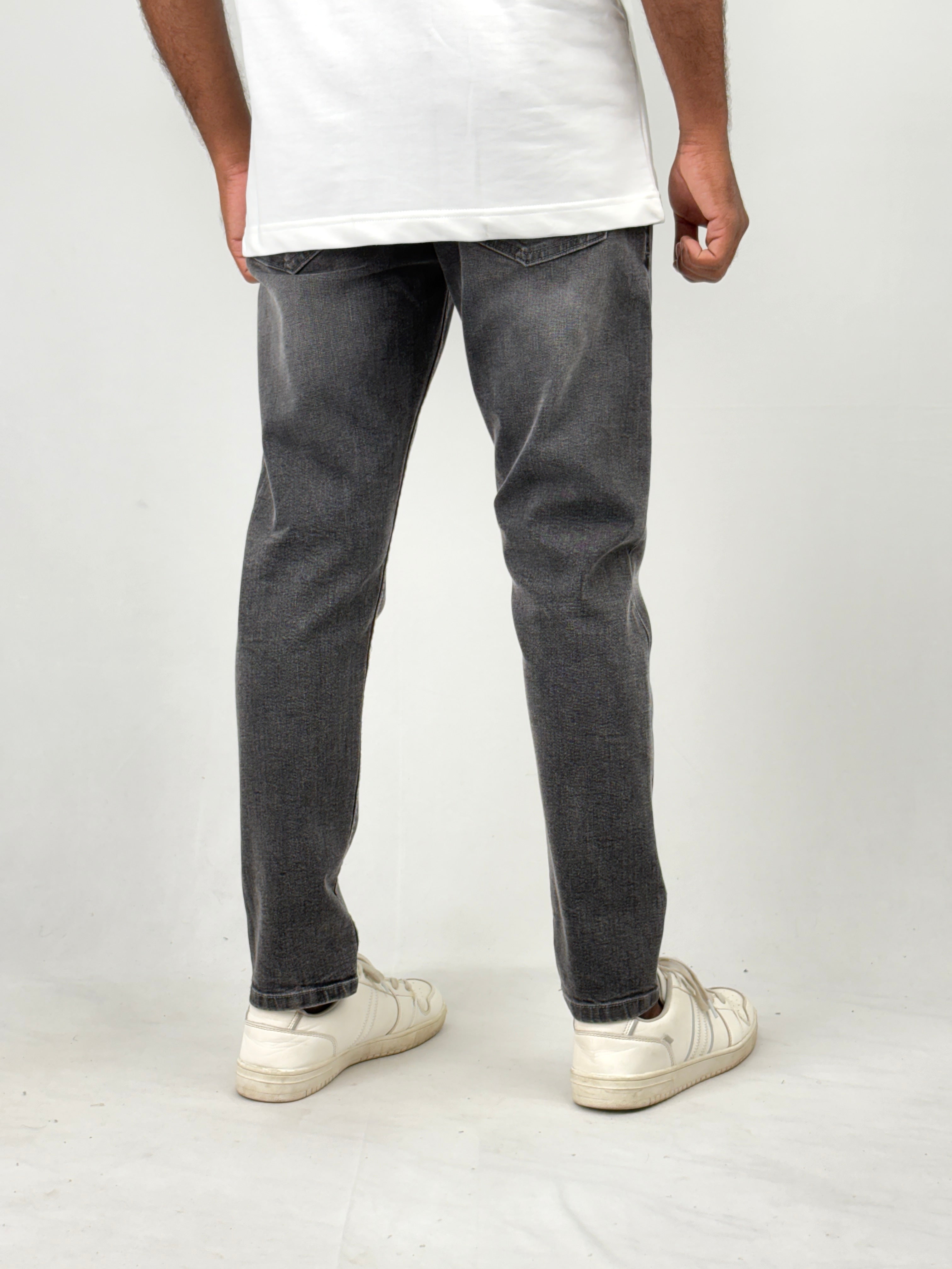 Dark Grey Ankle Fit Jean