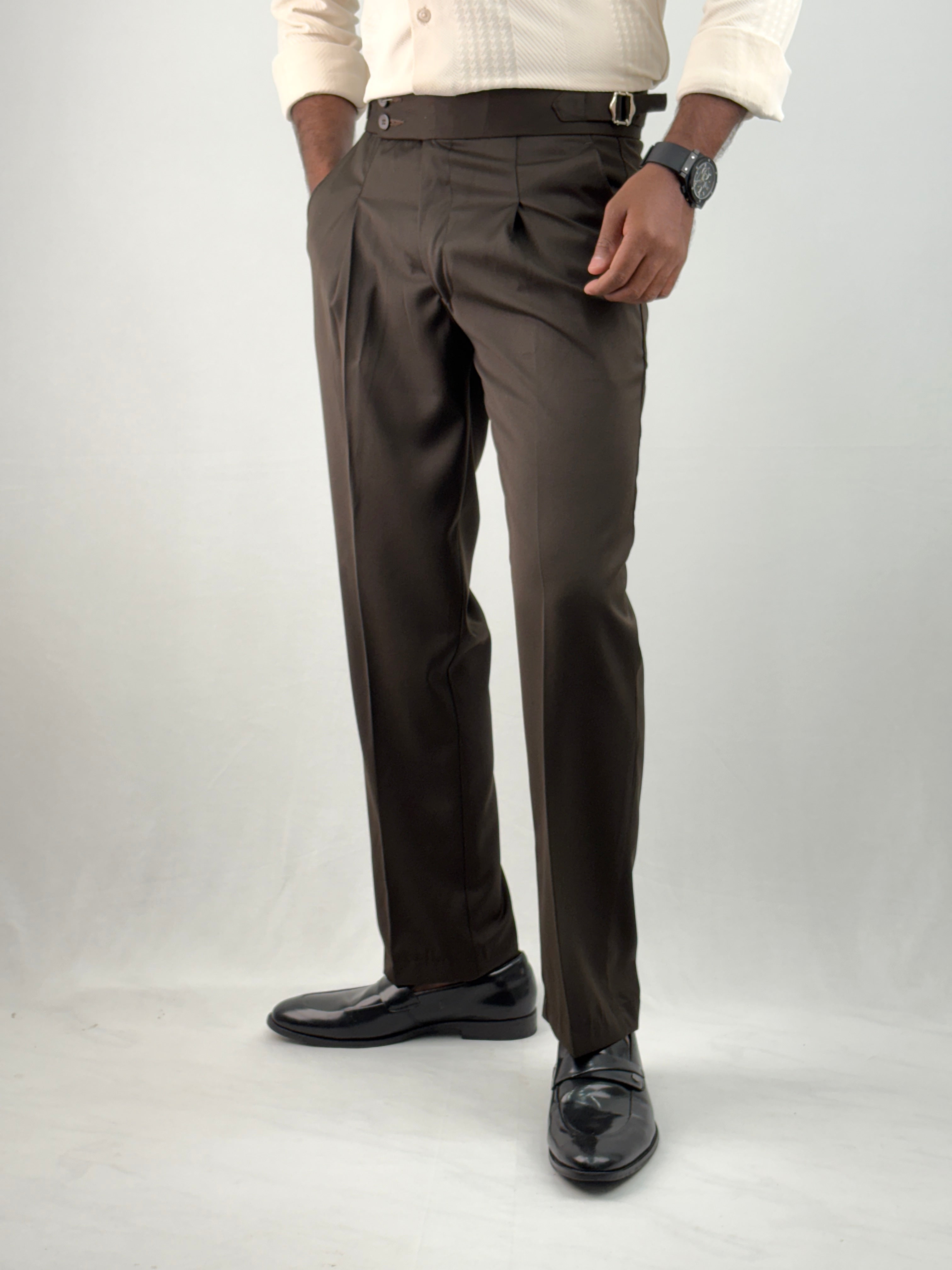 Dark Brown Gurkha Pants