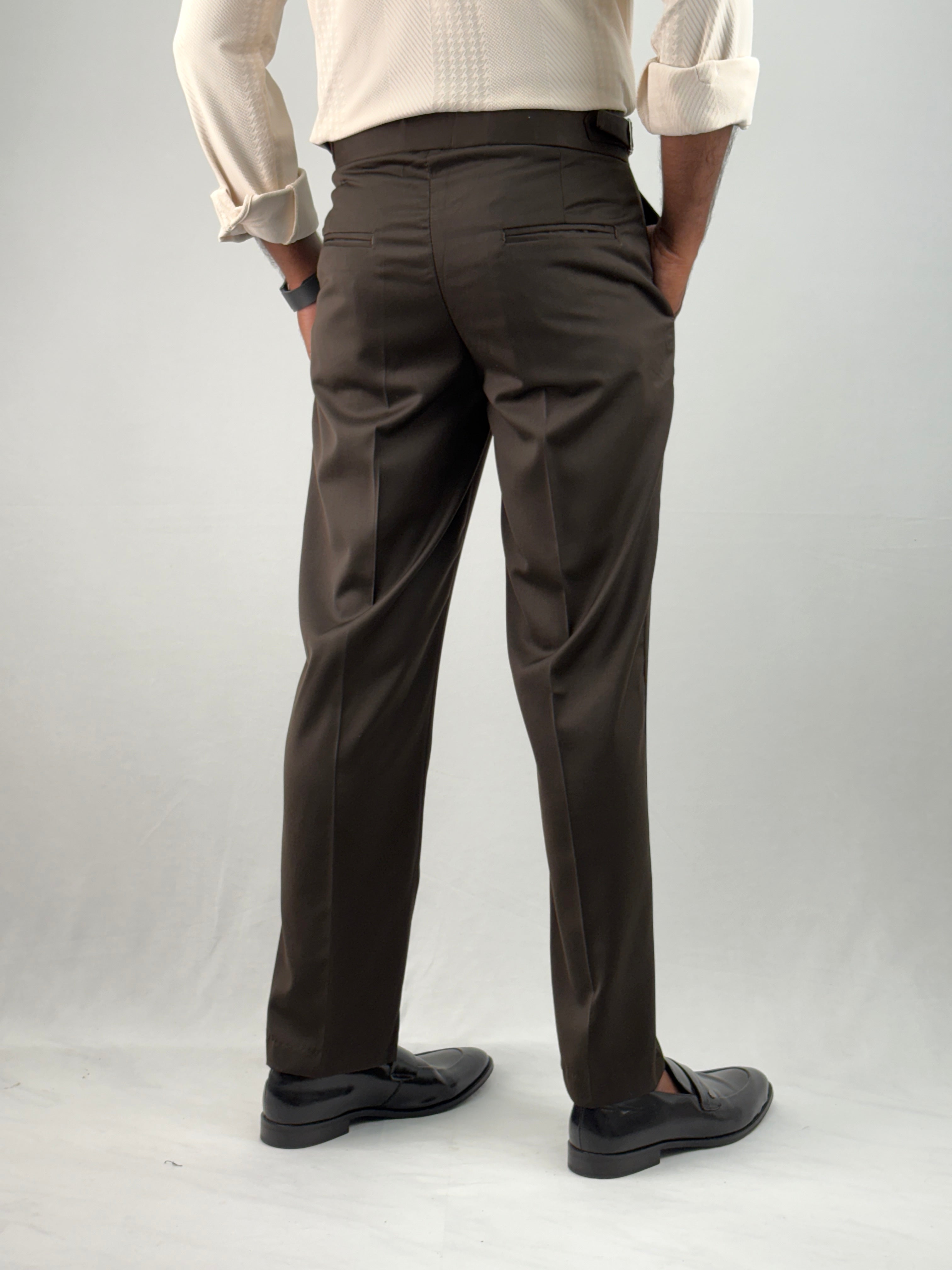 Dark Brown Gurkha Pants