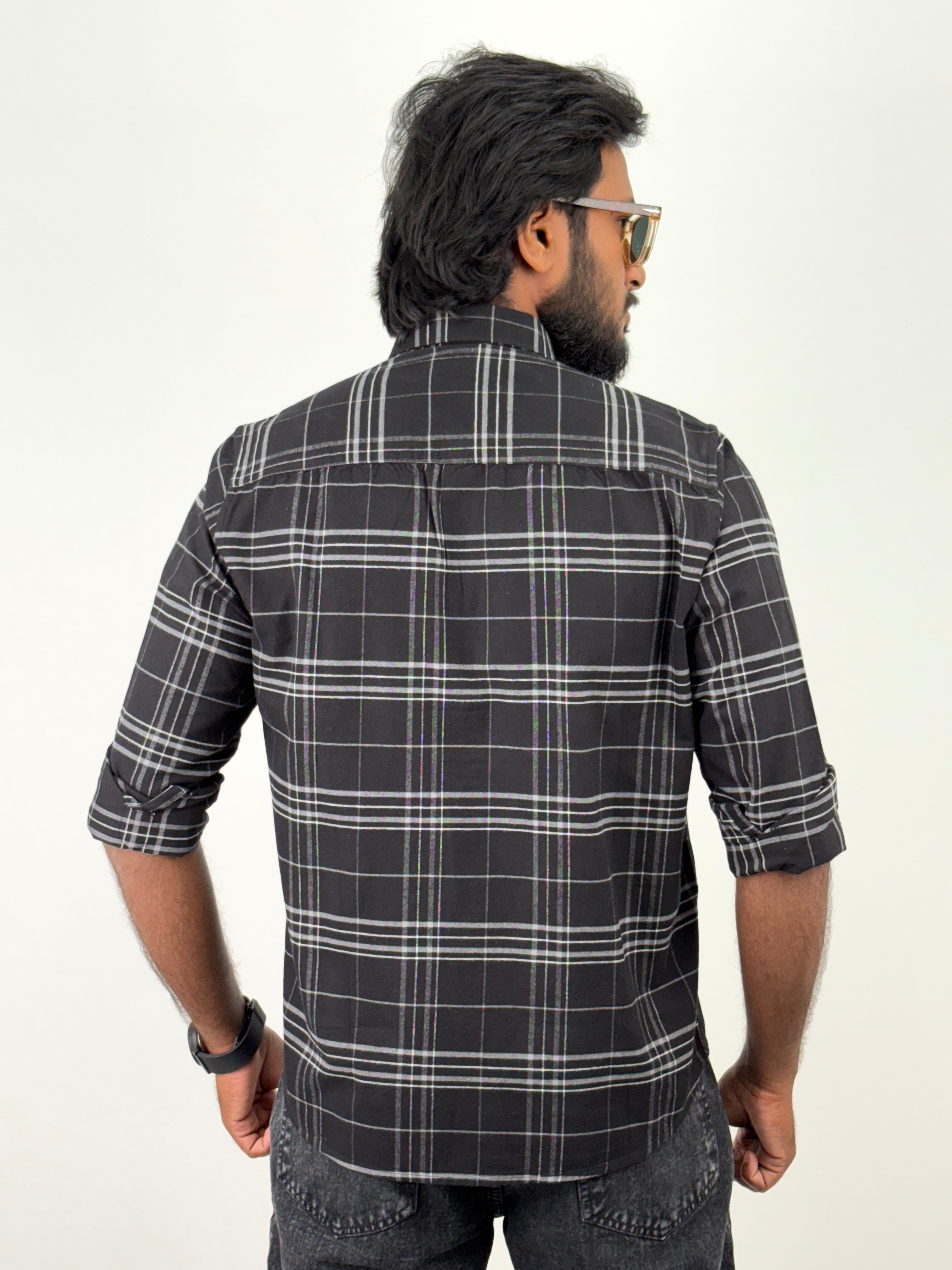 Black Flannel Shirt