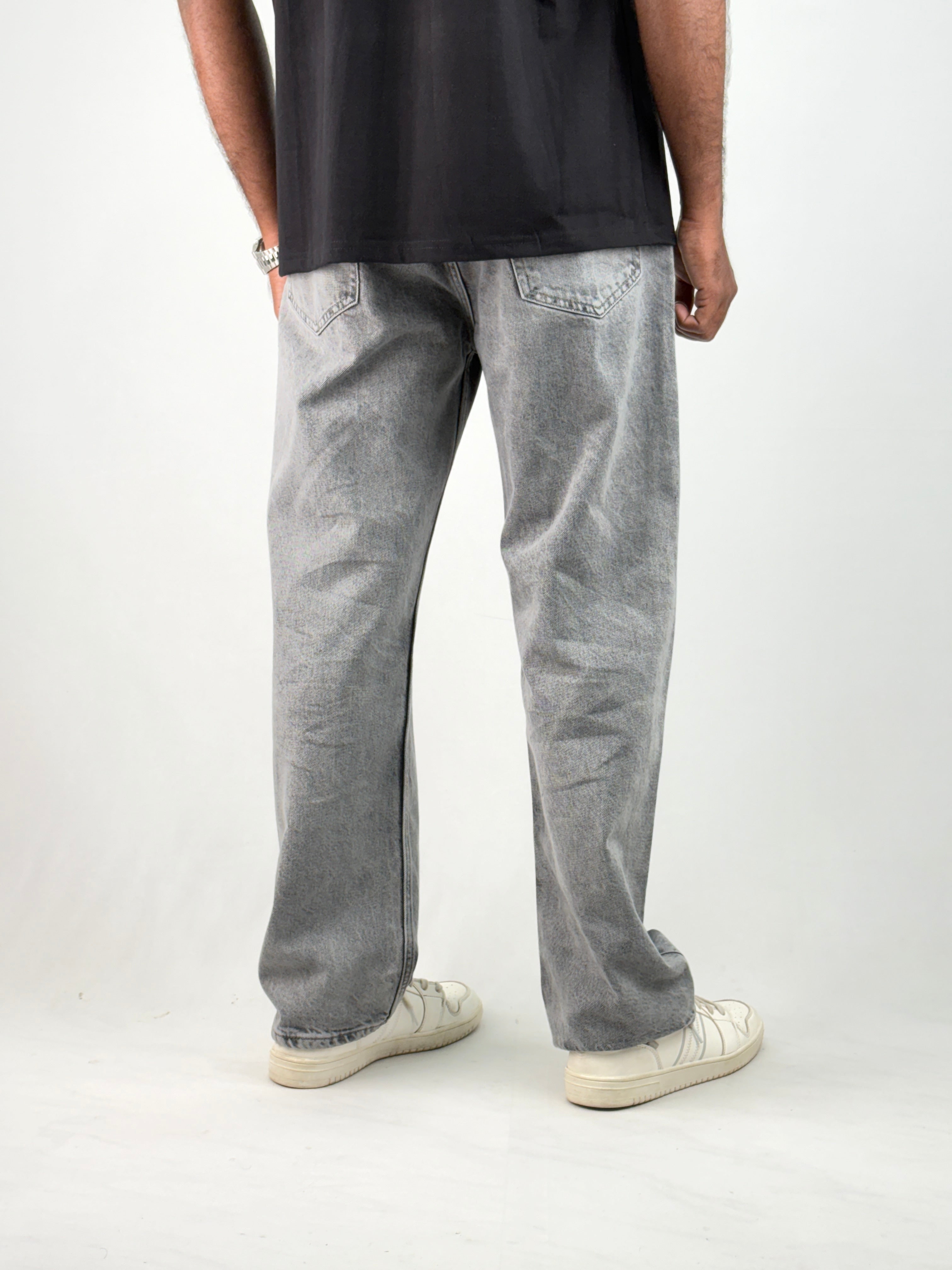Grey Baggy Jean