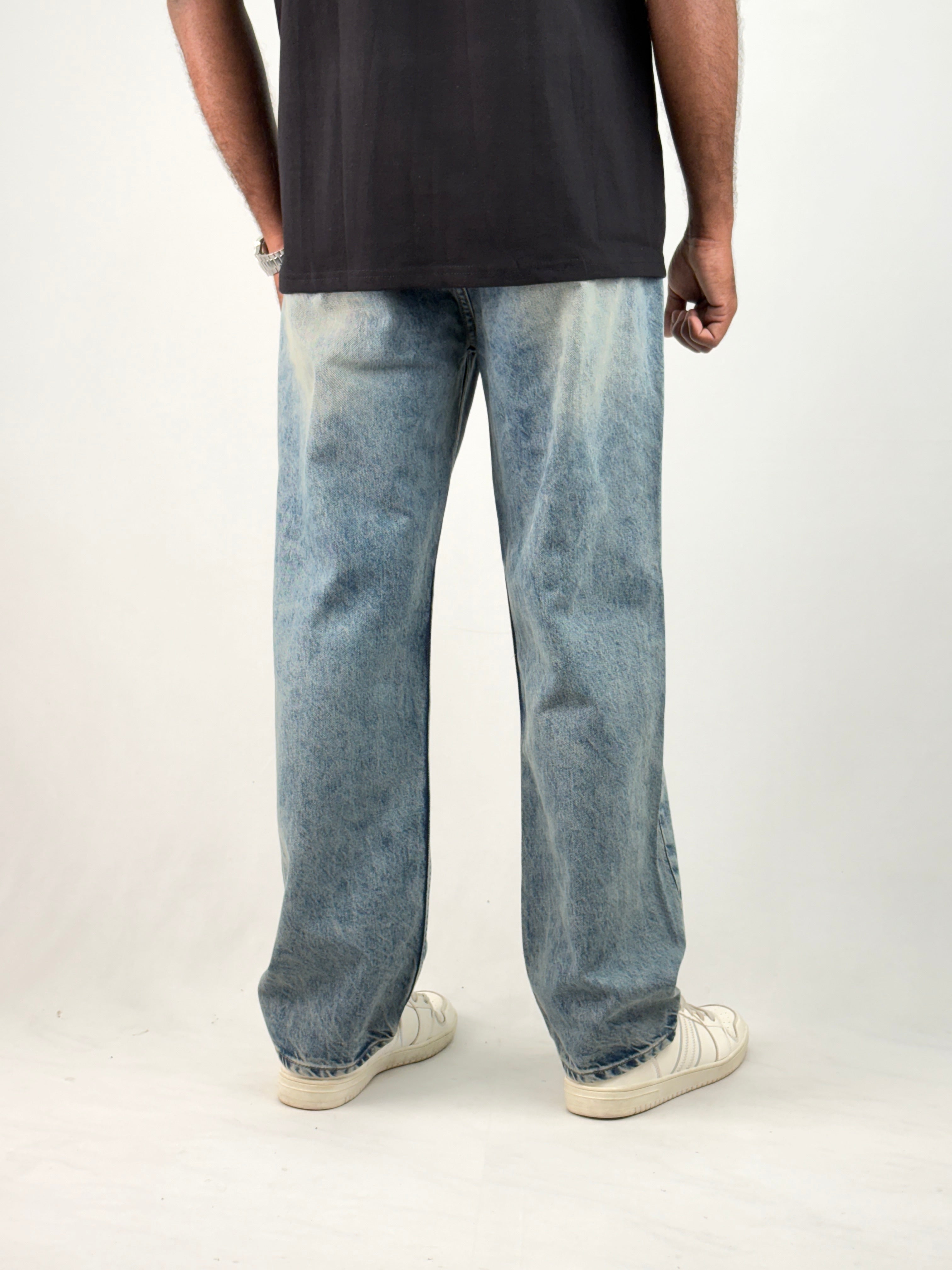 Denim Blue Baggy Jean