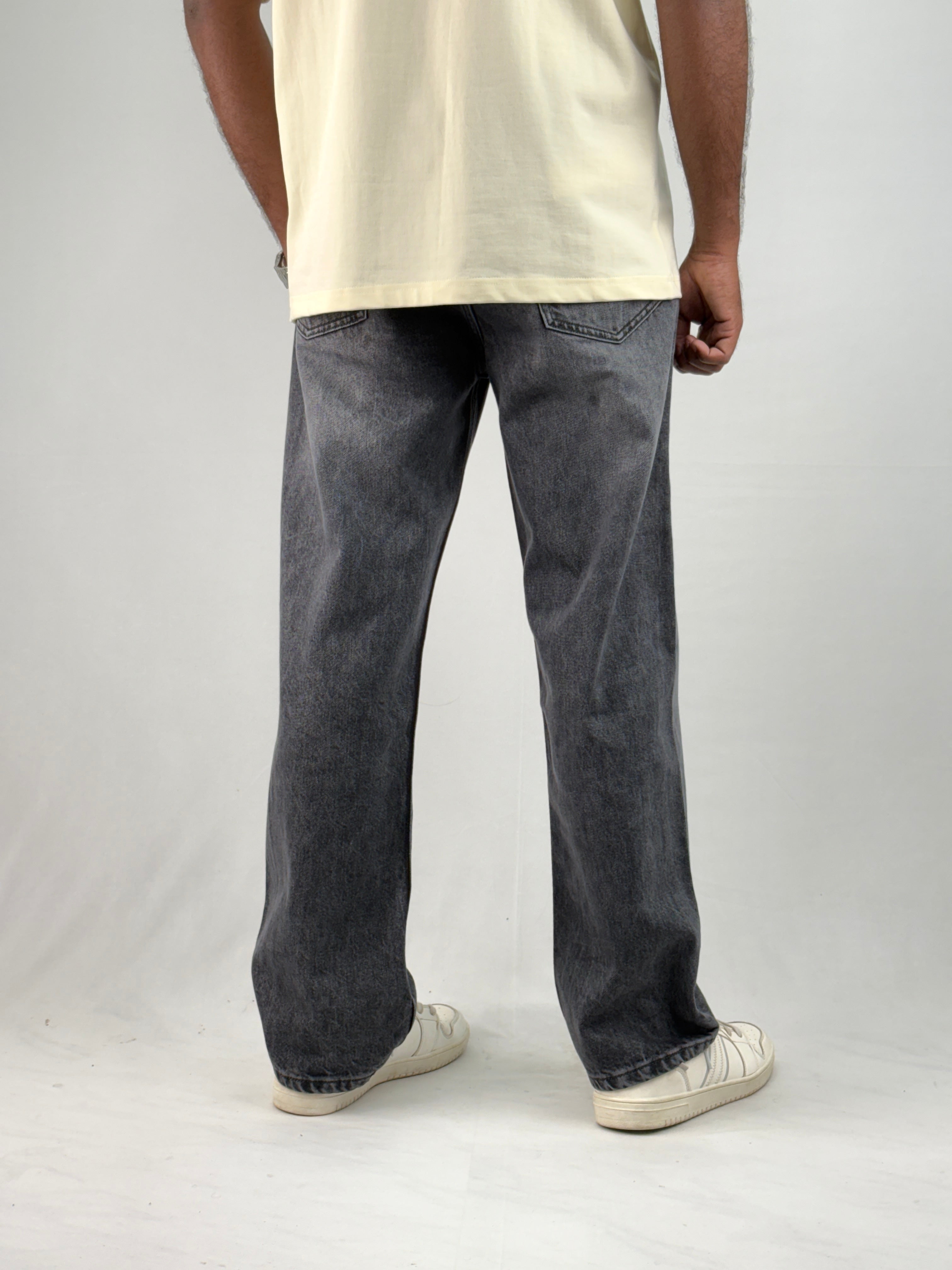 Dark Grey Baggy Jean