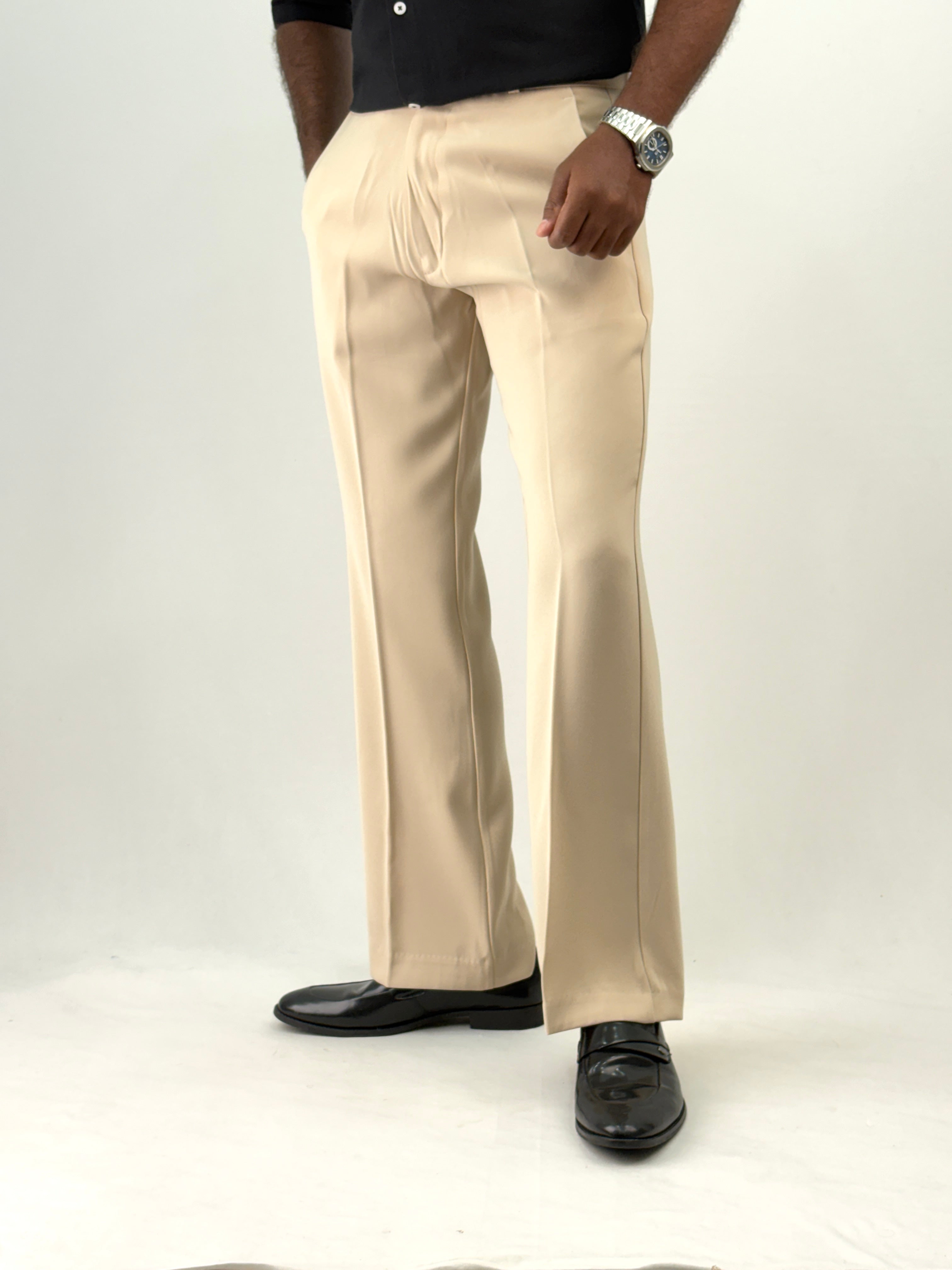Beige IMP Bootcut Pant