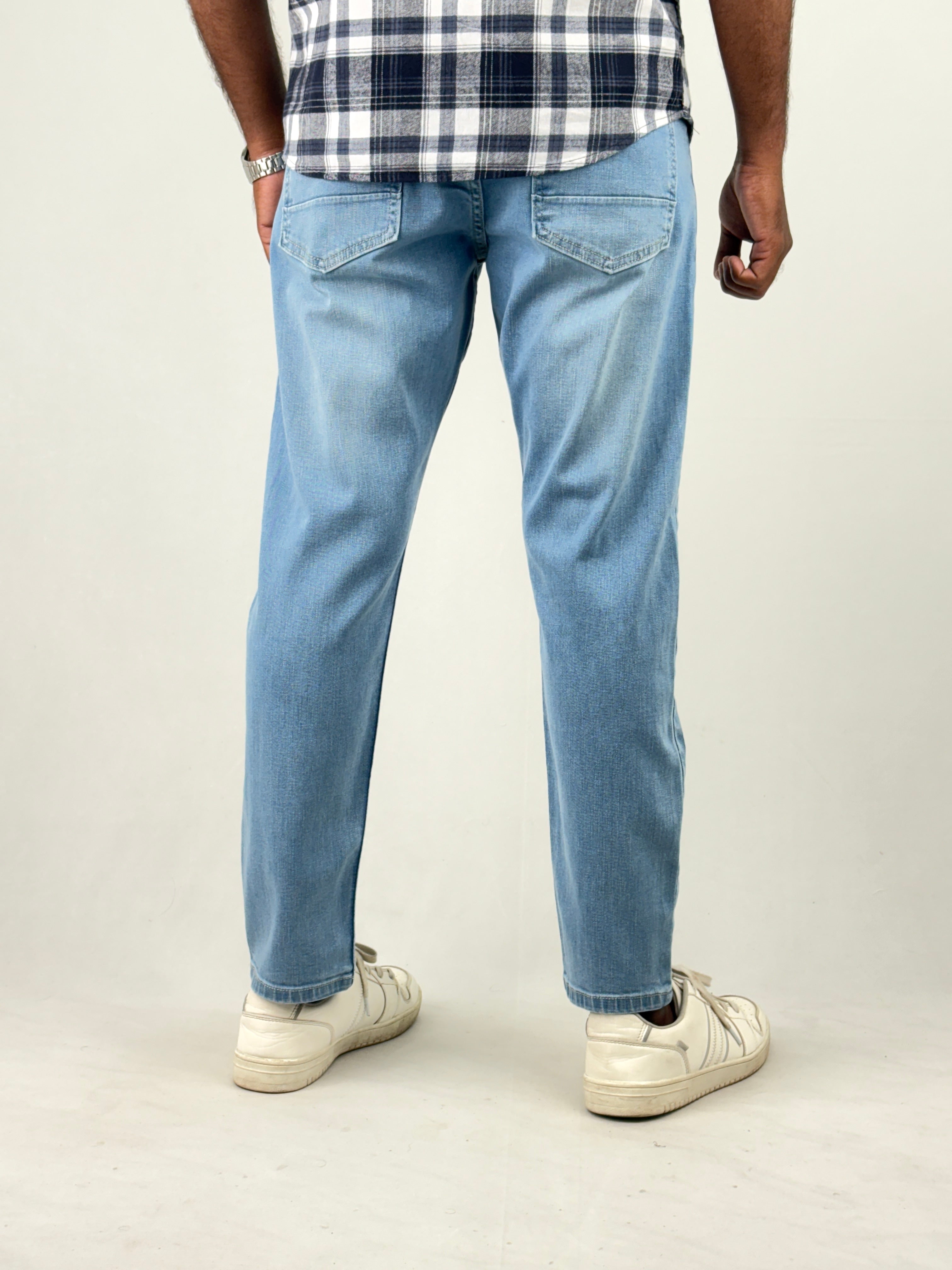 Ice Blue Ankle Fit Jean 1