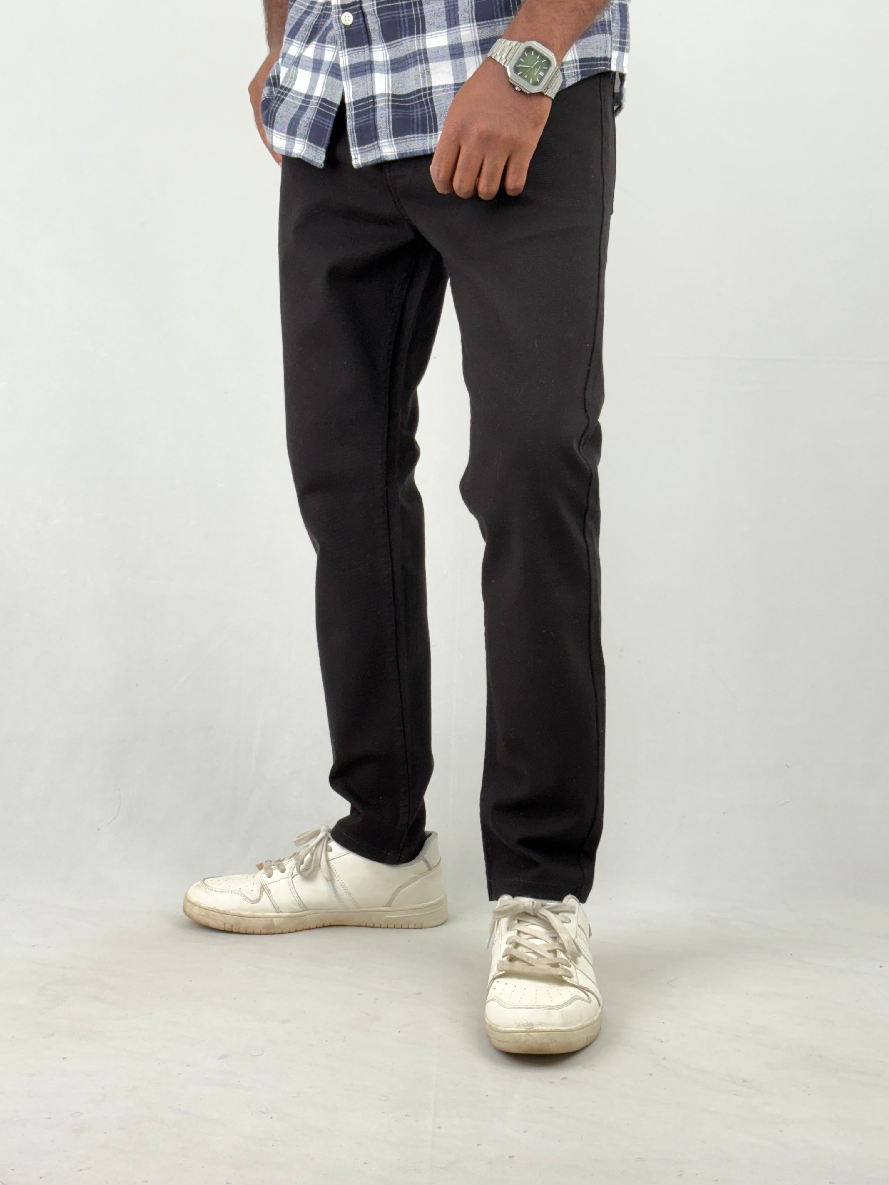 Black Ankle Fit Jean 1
