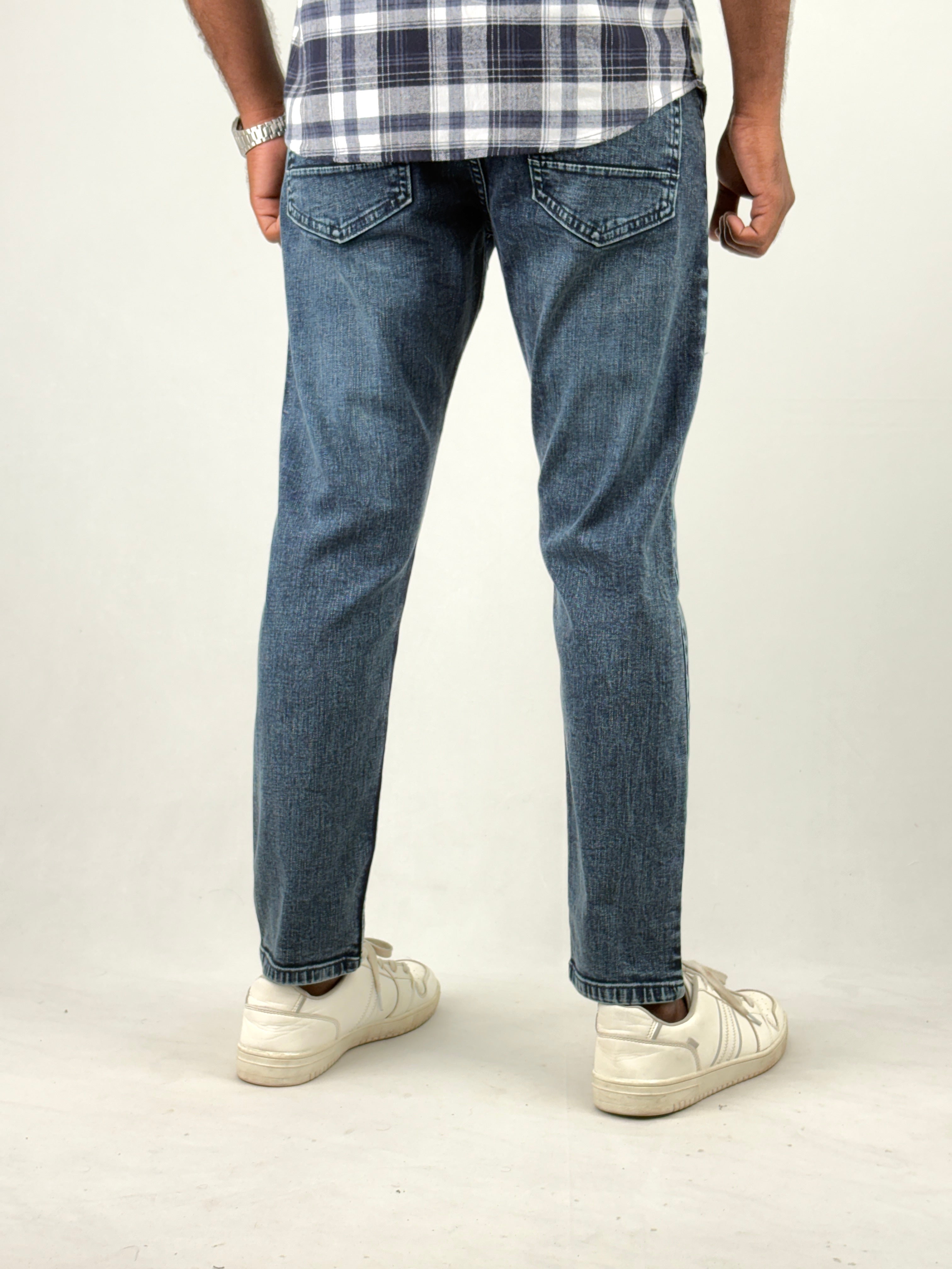Denim Blue Ankle Fit Jean 1