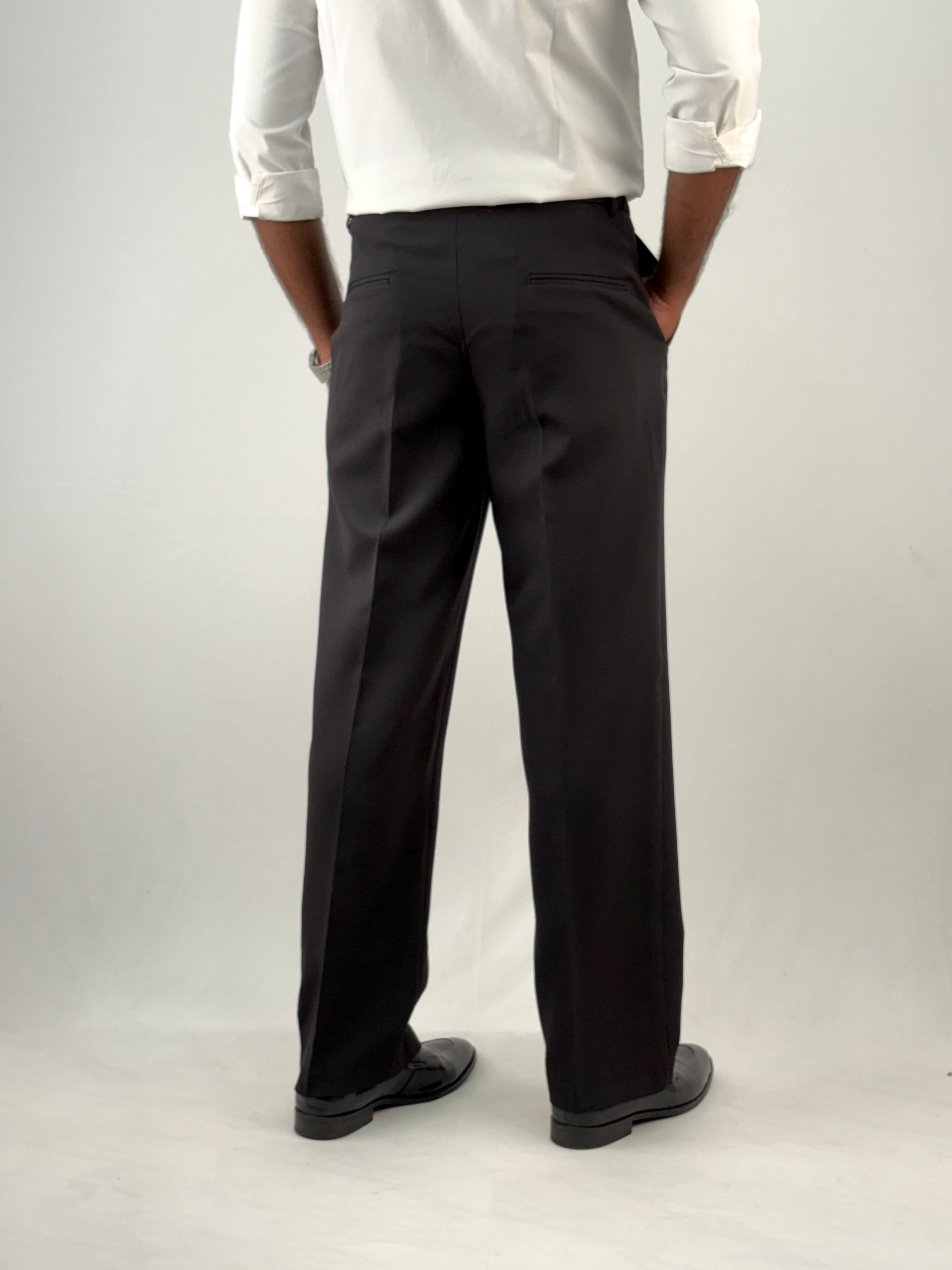 Black Korean Baggy Pant