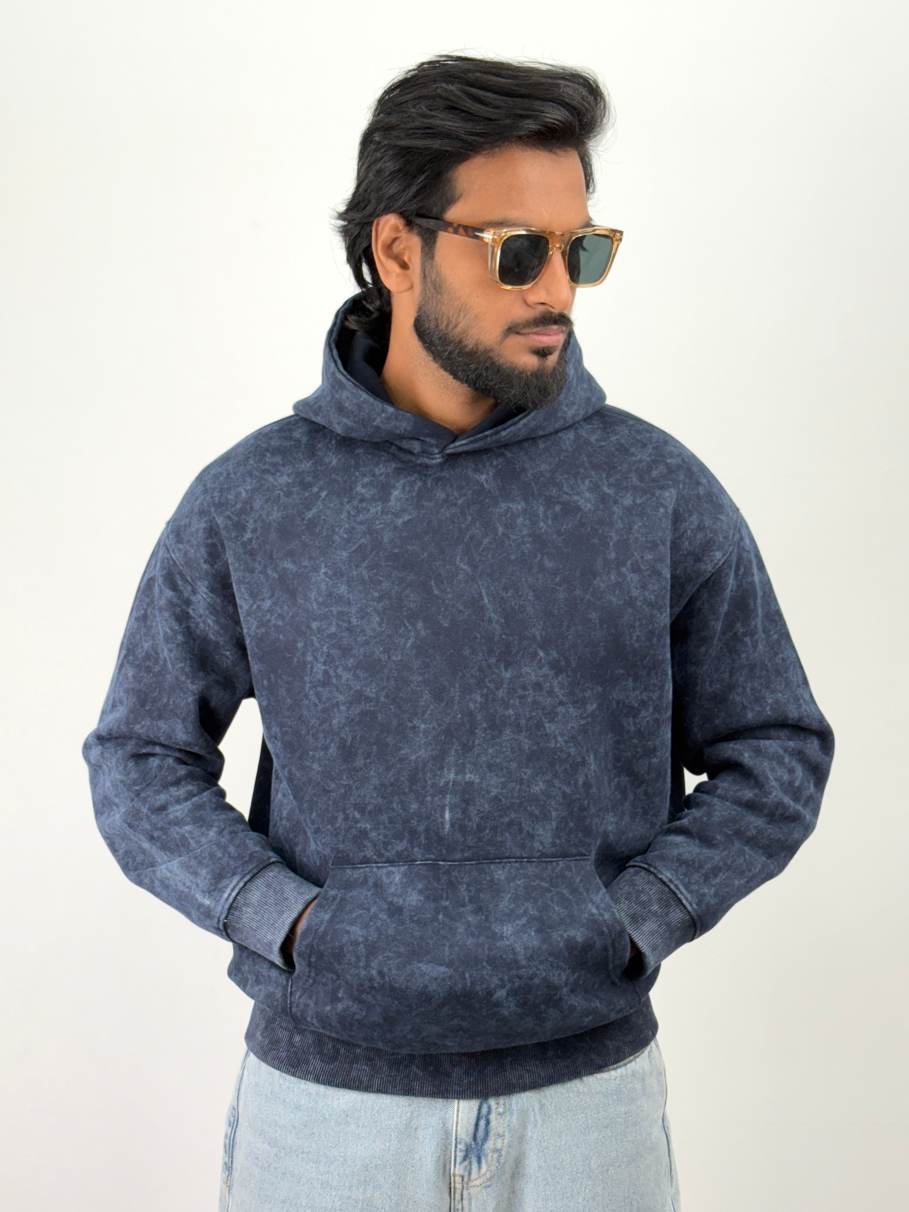 Navy Oversized Hoodie