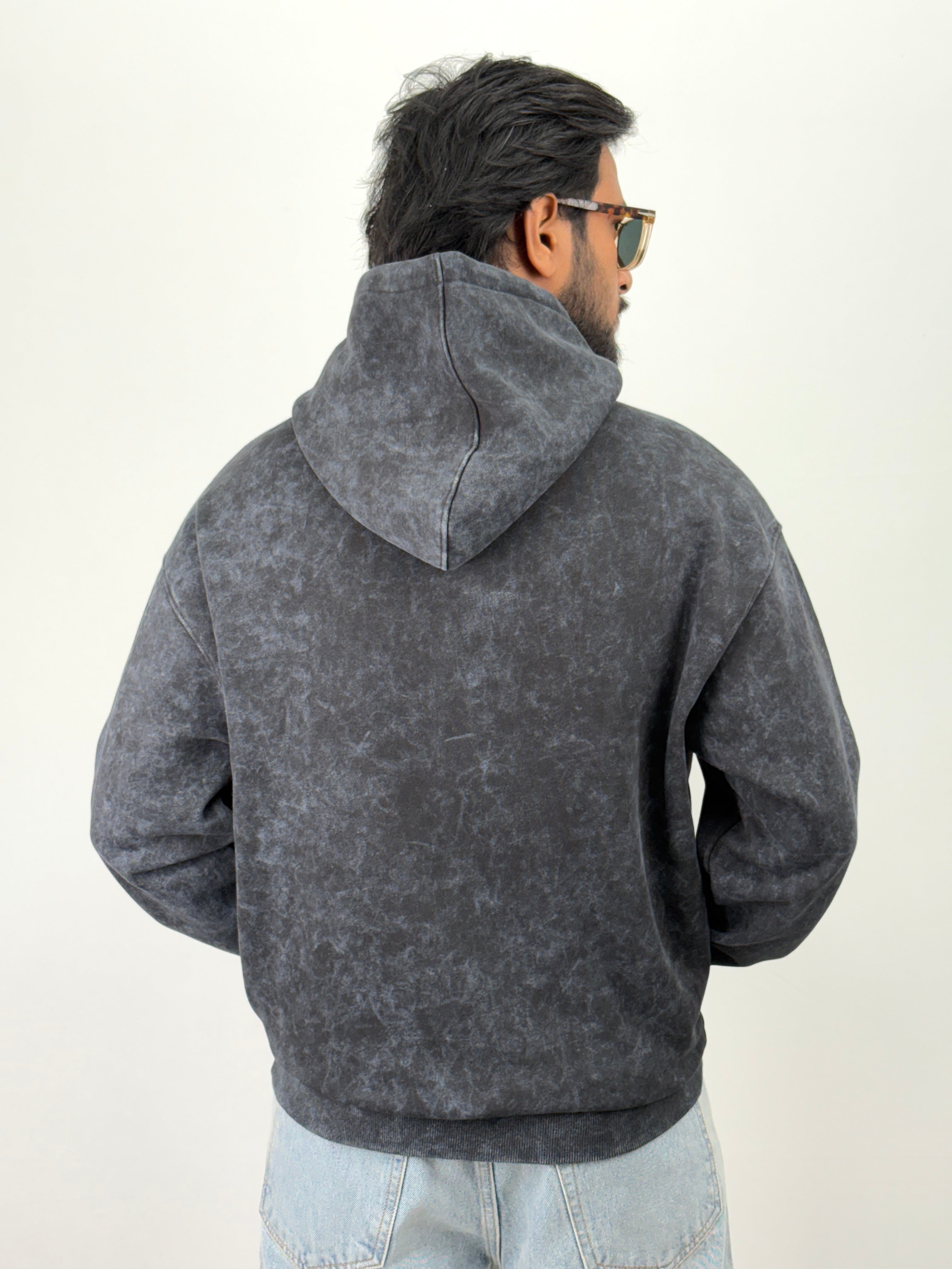 Black Oversized Hoodie