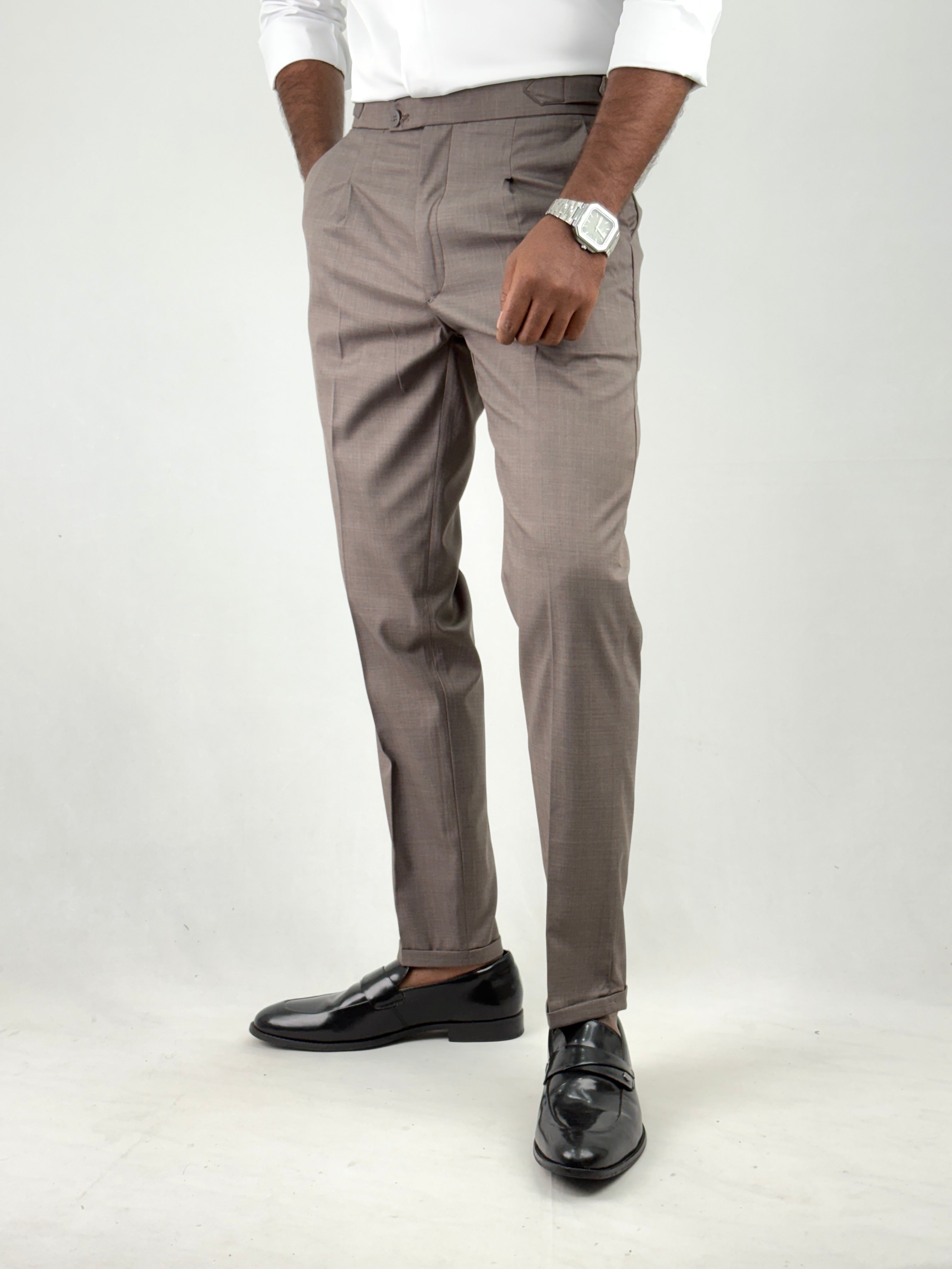Brown Gurkha Pants
