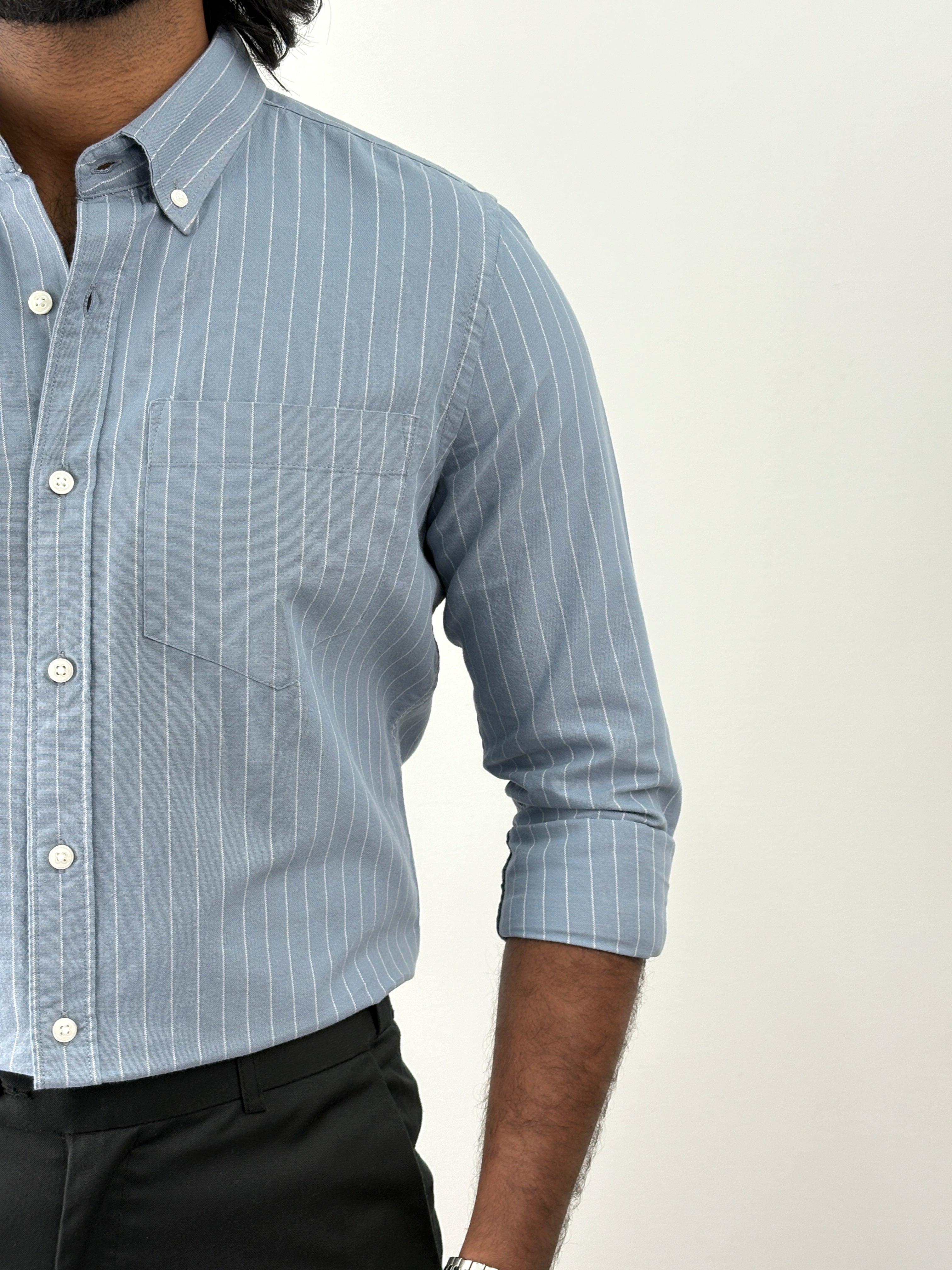 Blue Stripe Shirt
