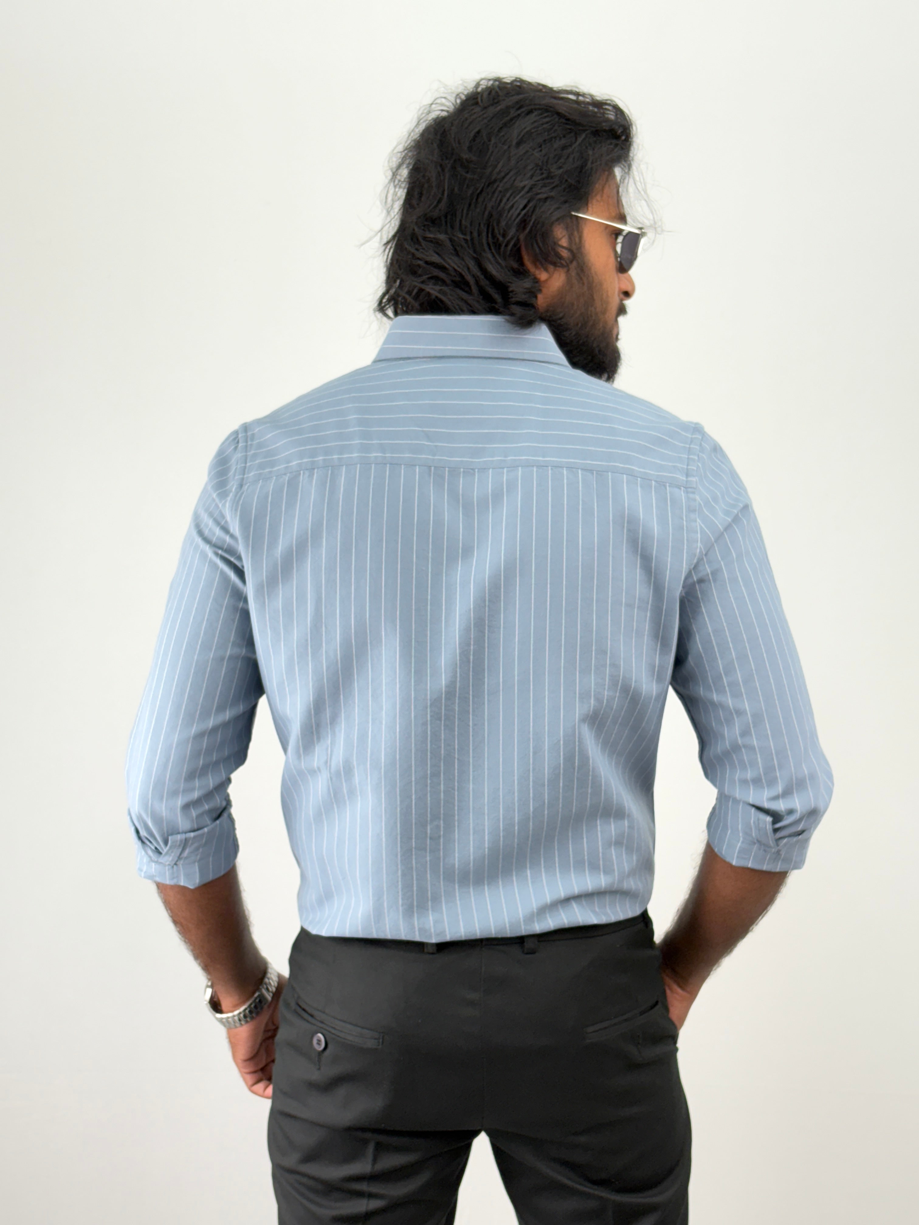 Blue Stripe Shirt