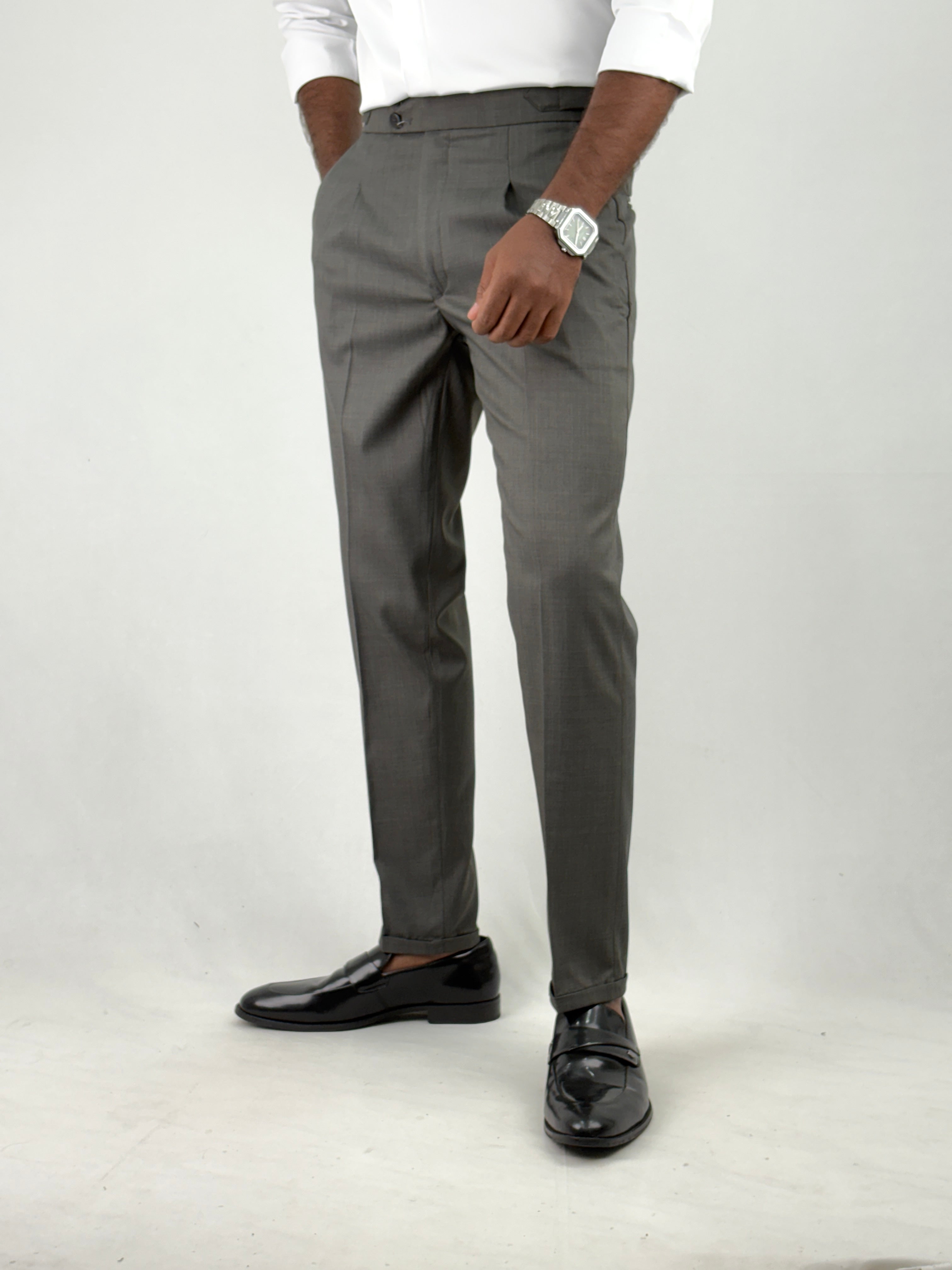 Dark Grey Gurkha Pants