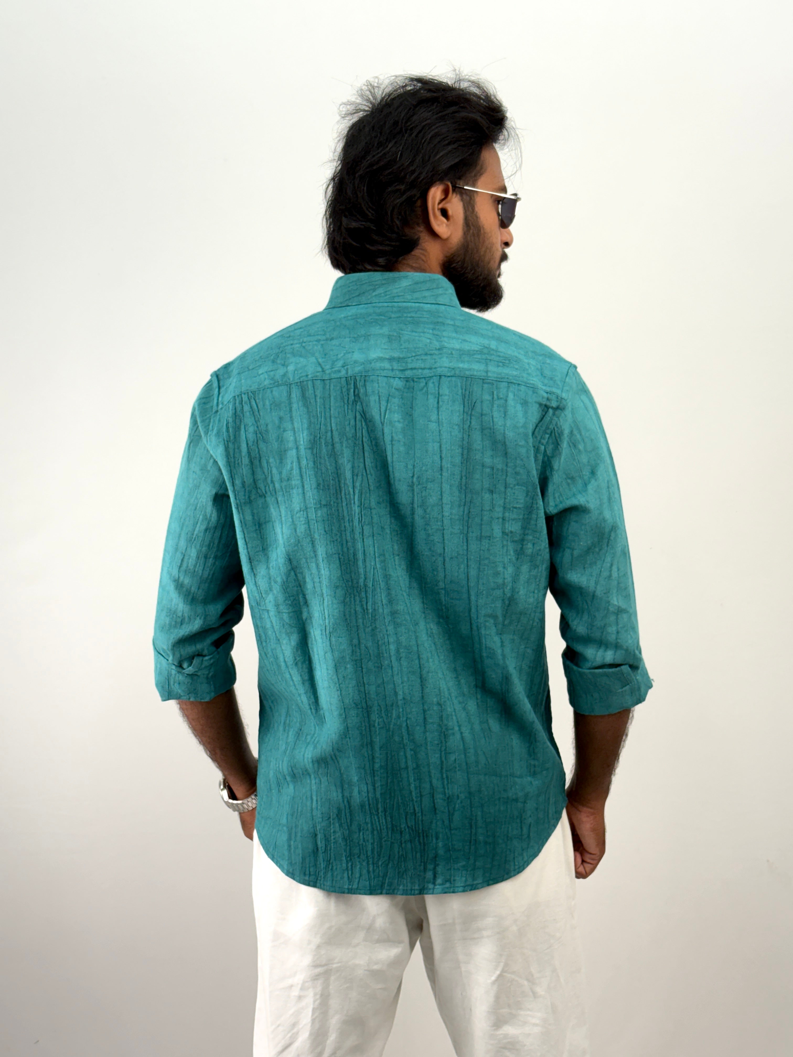 Green IMP Texture Shirt