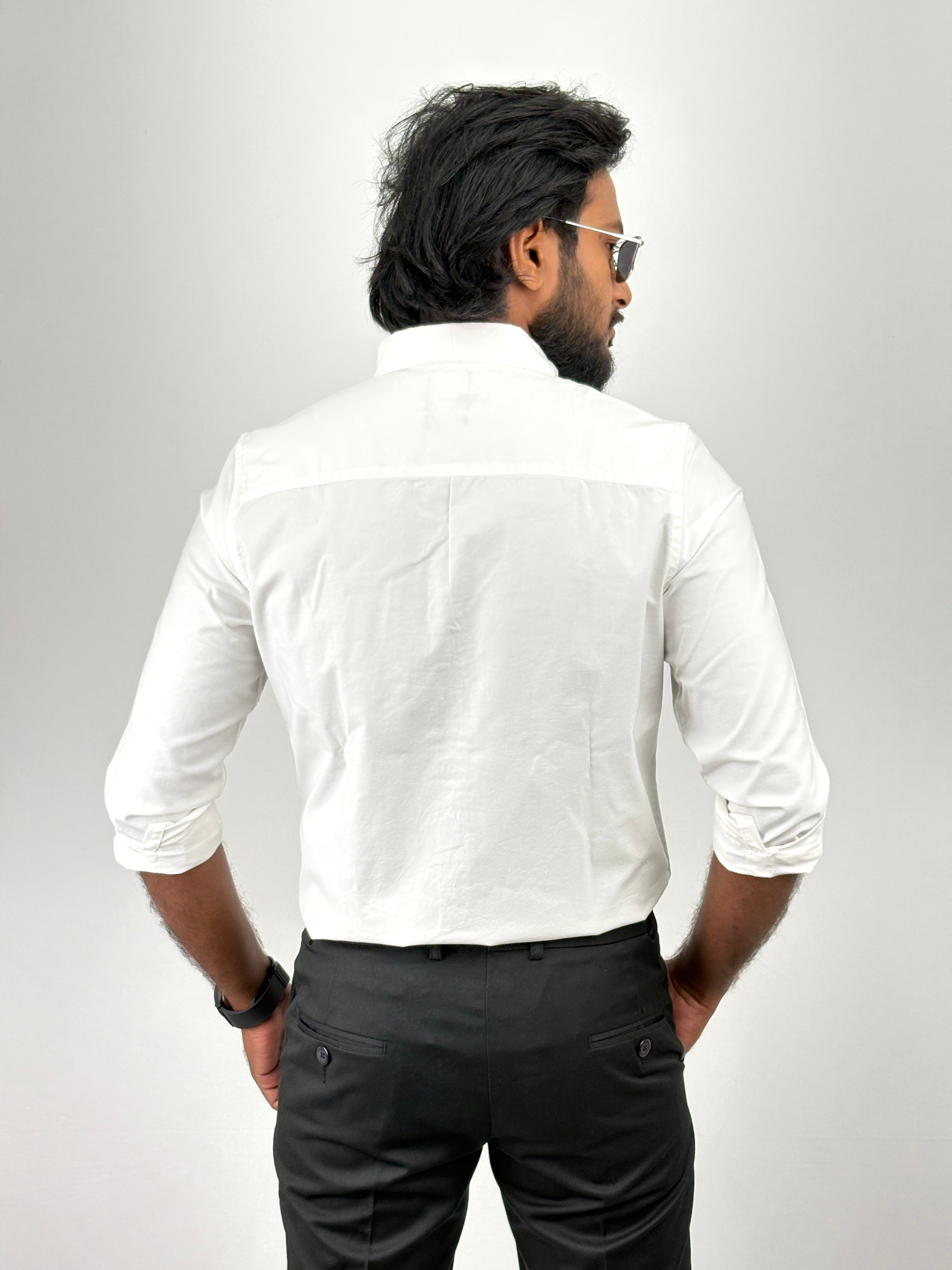 White Plain Oxford Shirt