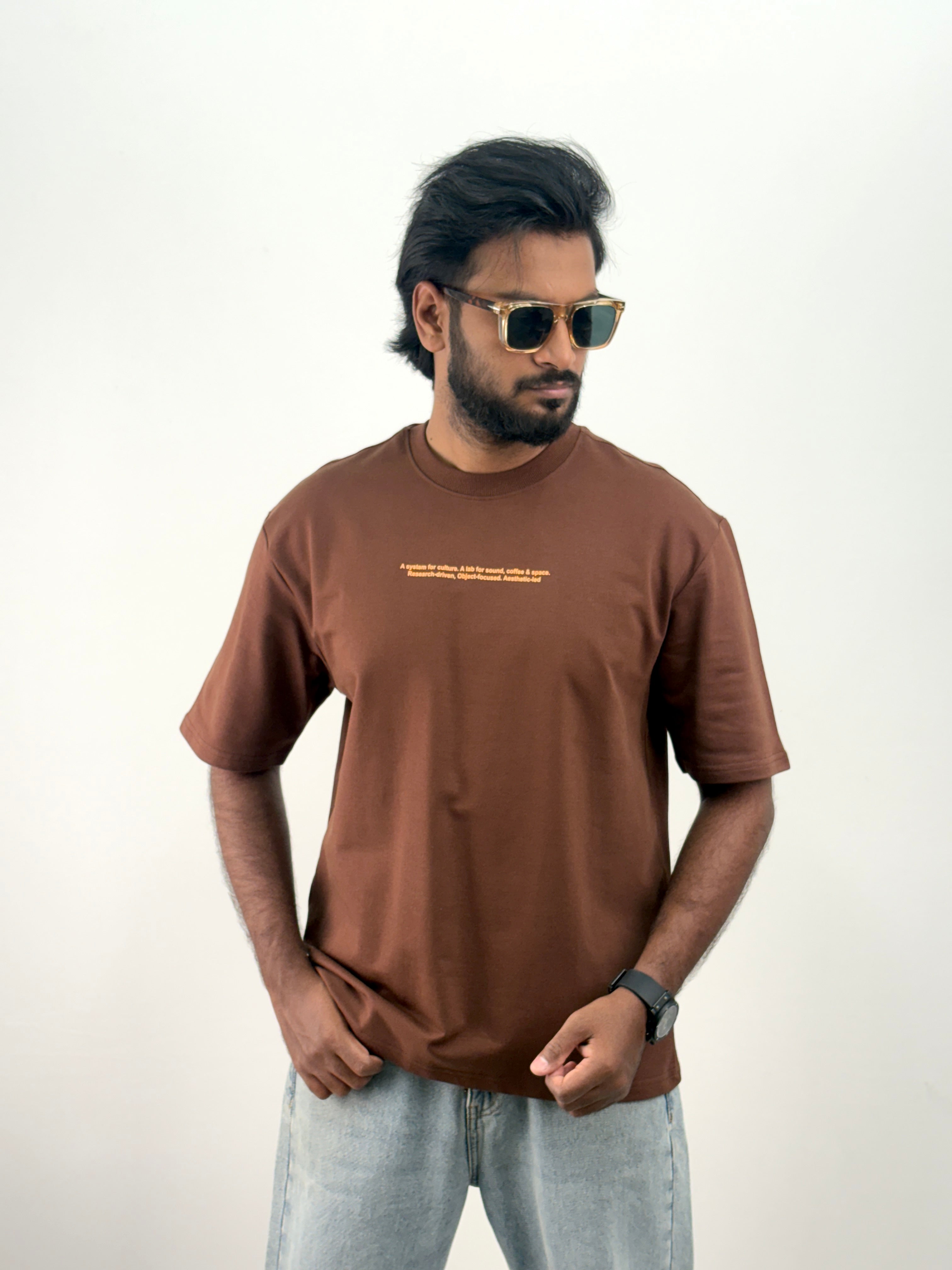 Brown Oversized T-Shirt