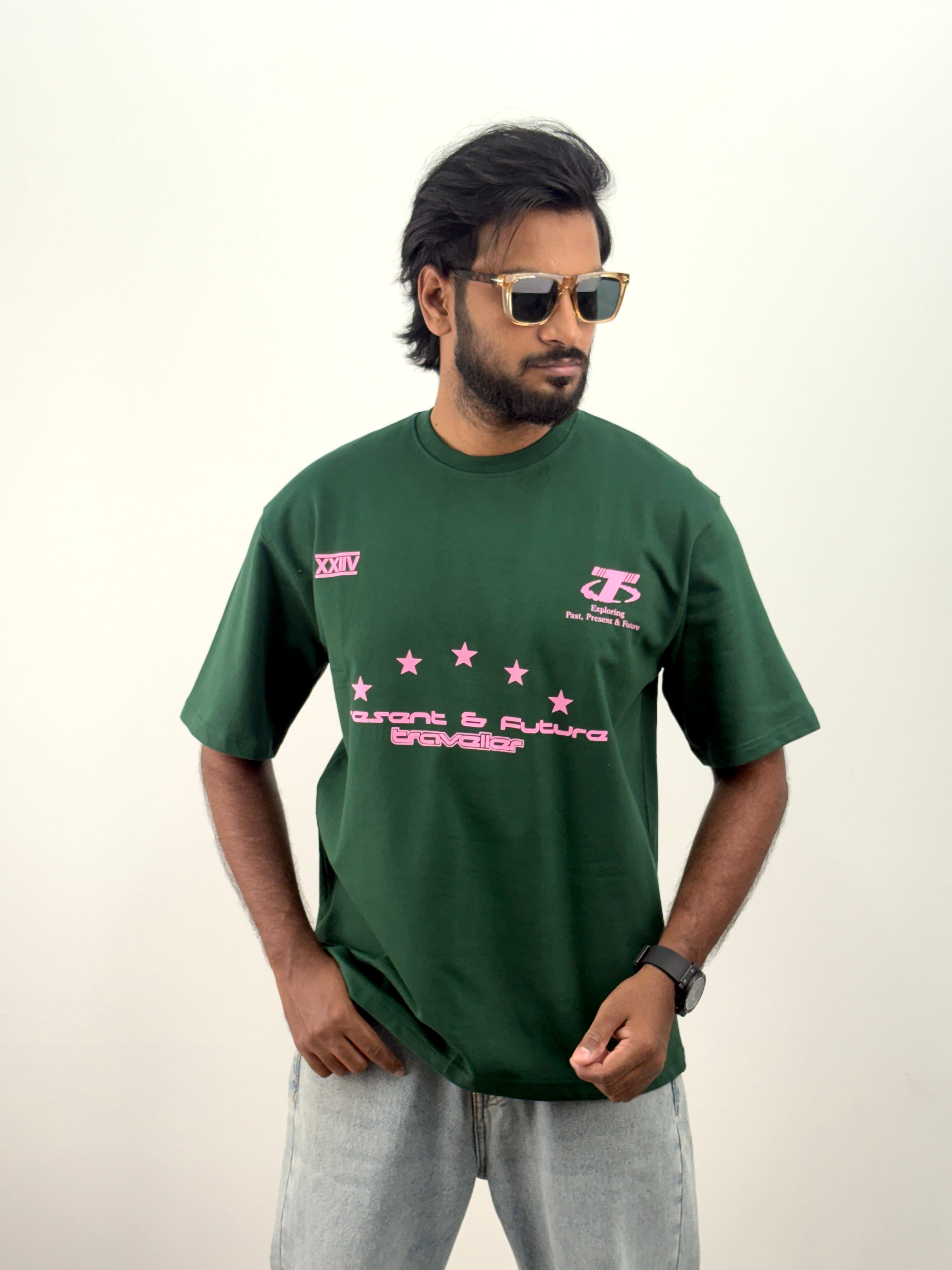 Green Oversized T-Shirt