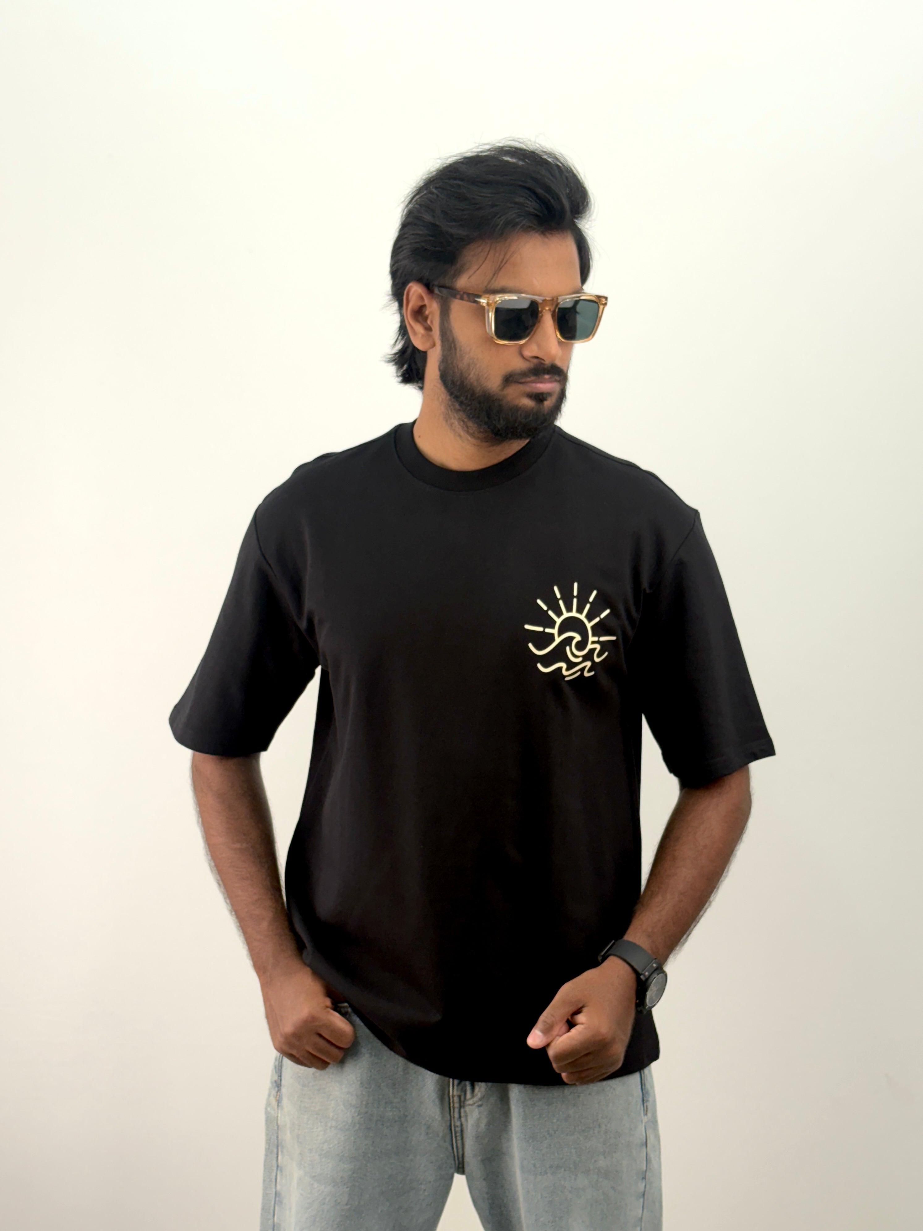 Black Oversized T-Shirt 1