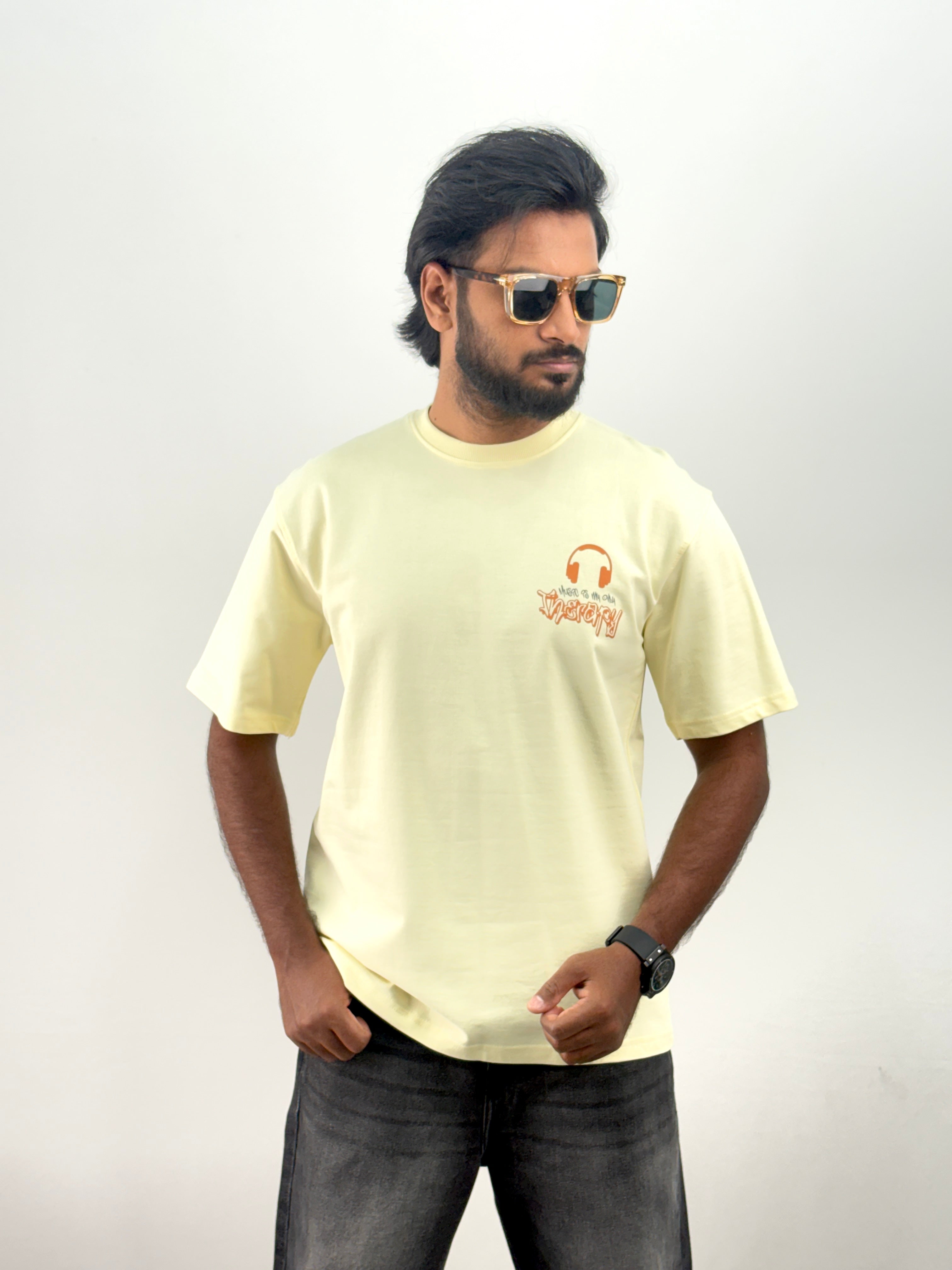 Cream Oversized T-Shirt