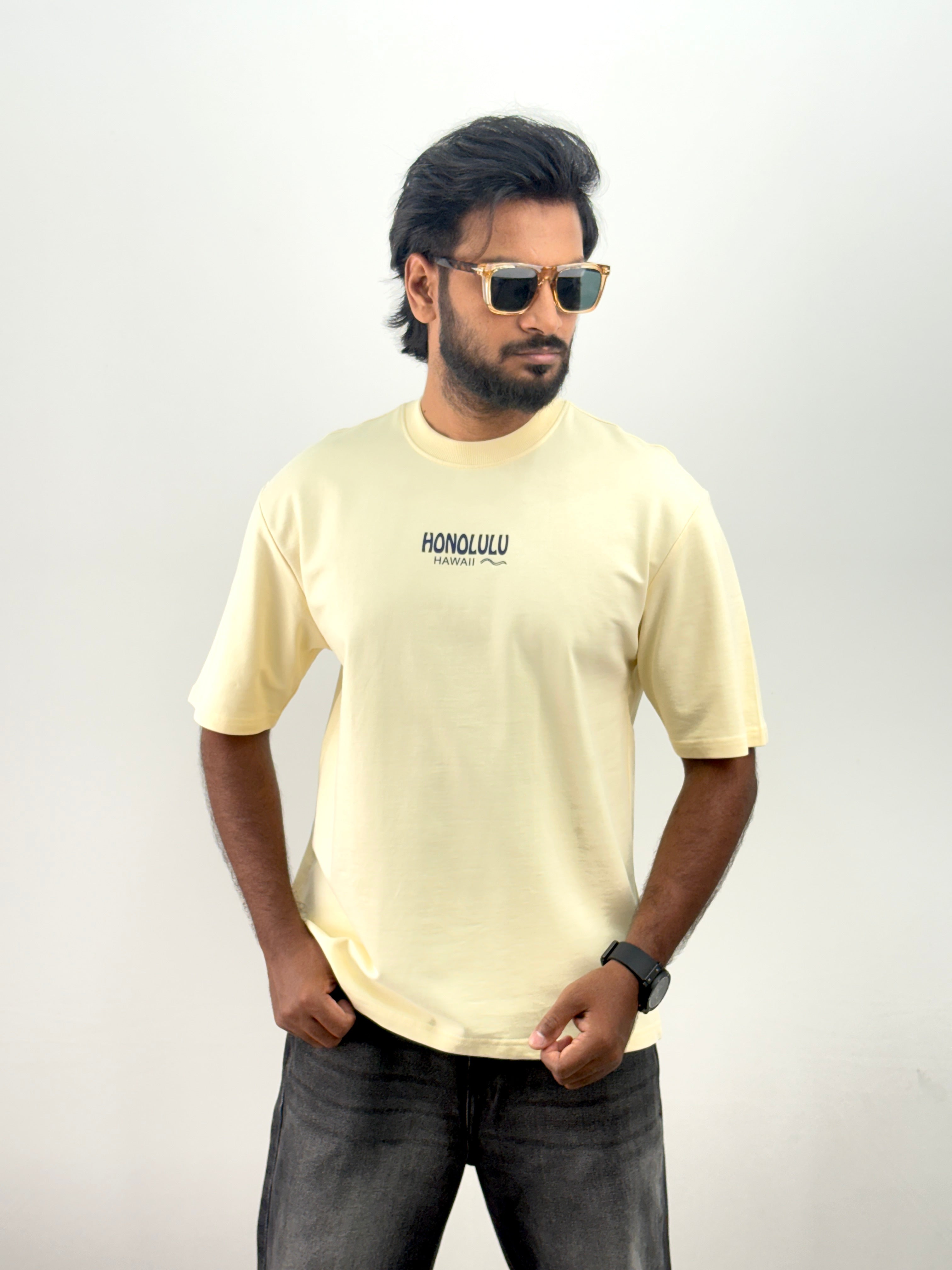 Beige Oversized T-Shirt