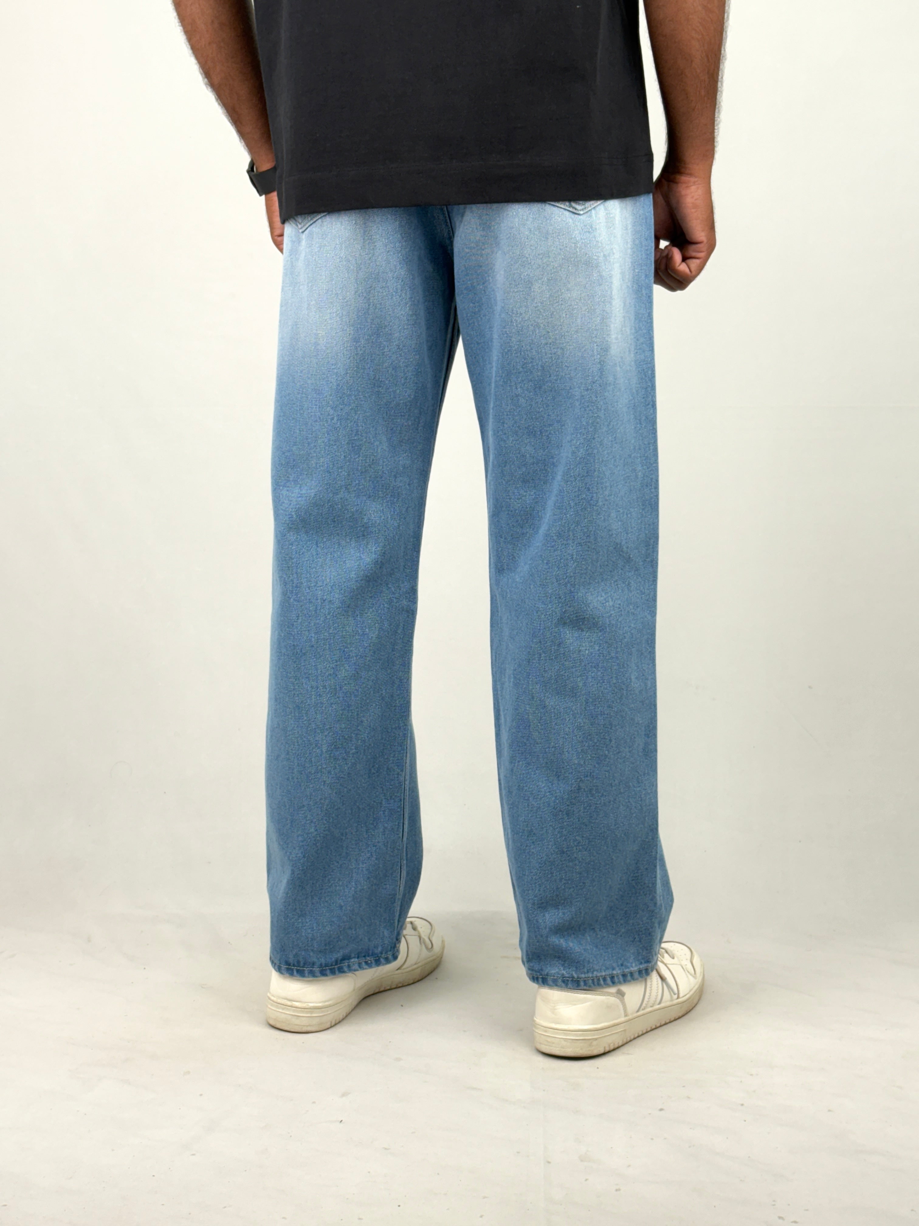 Blue Baggy Jeans