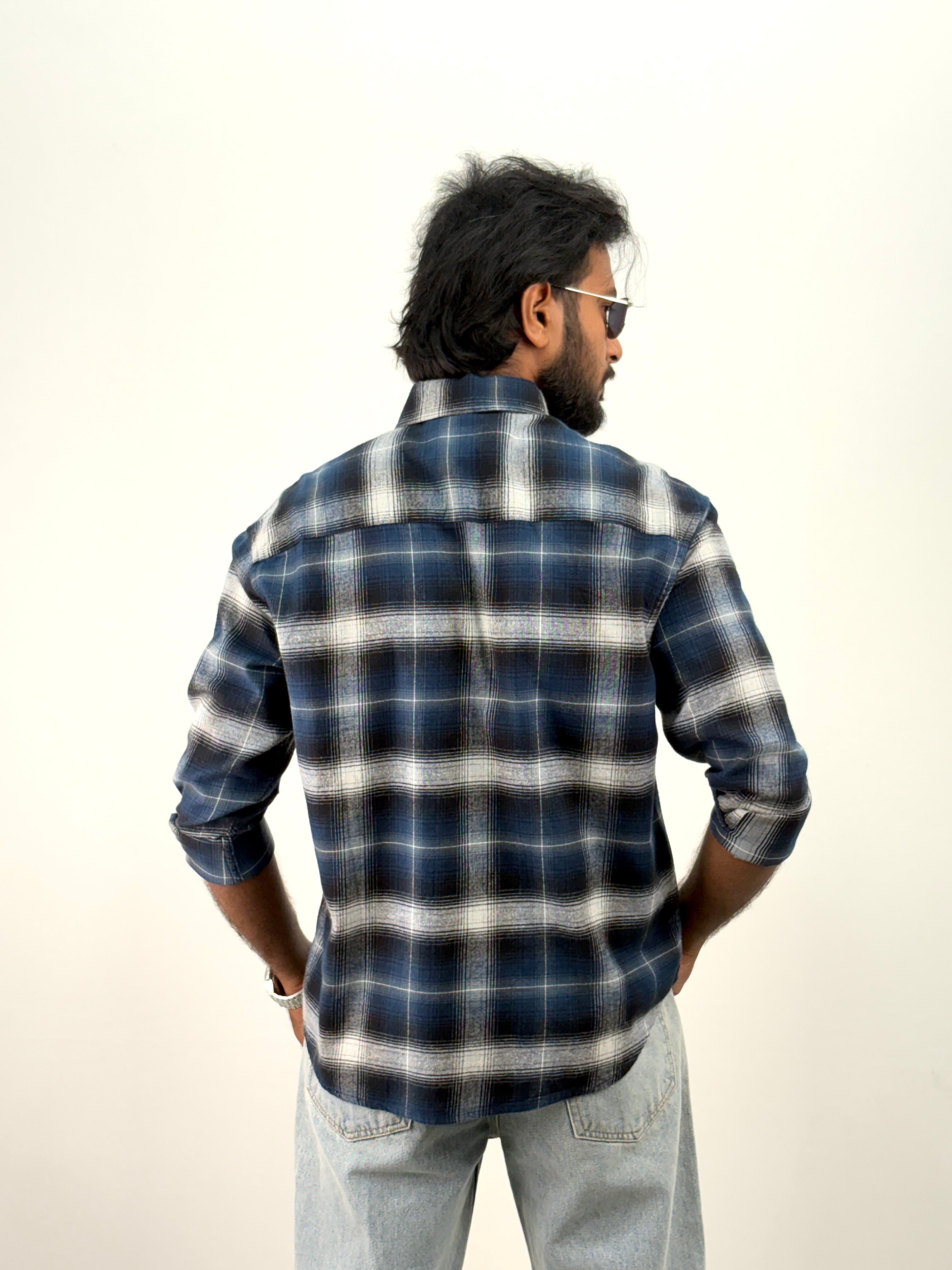 Blue Flannel Shirt