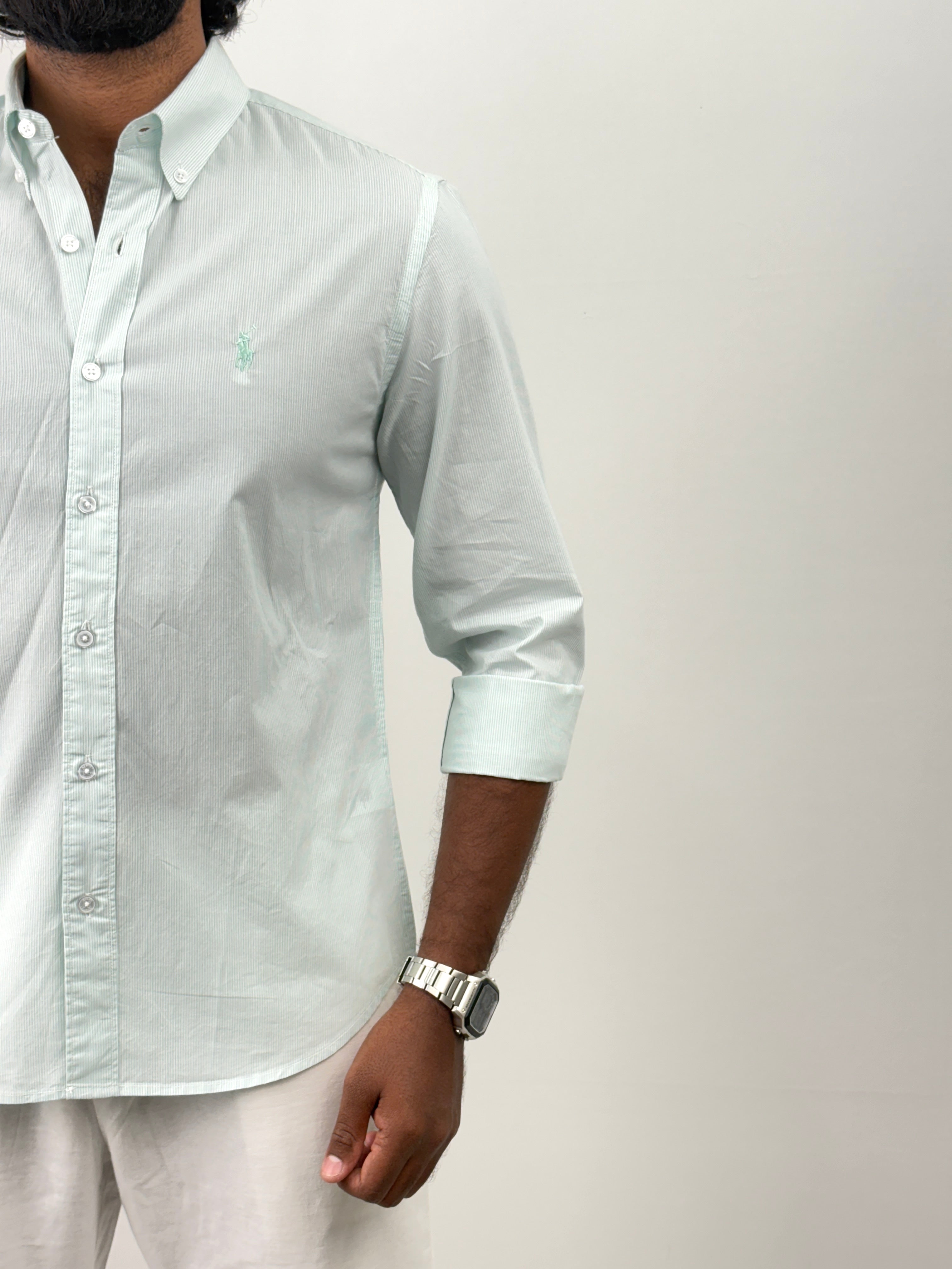 Green Stripe Shirts