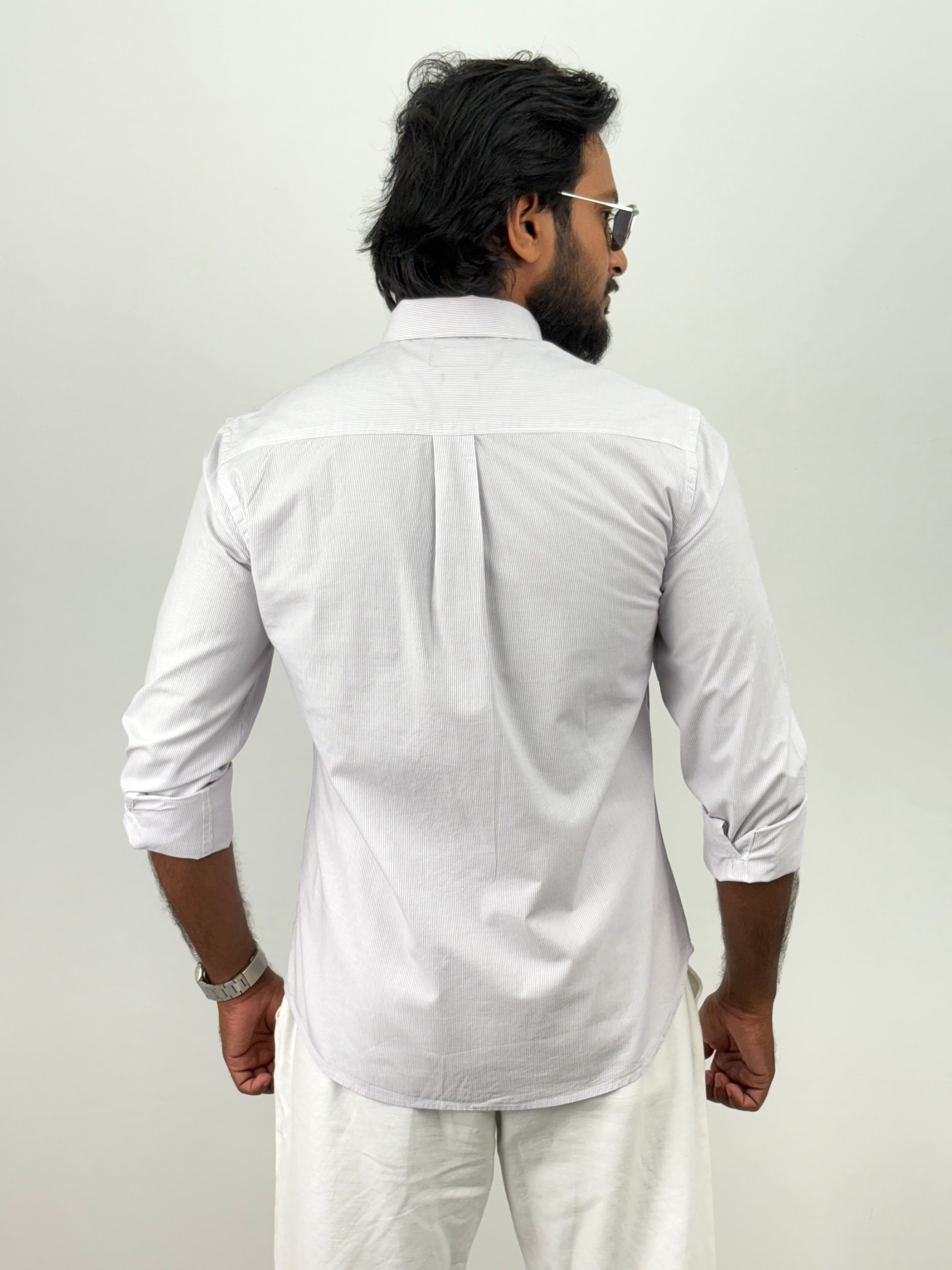 Lavender Stripe Shirt