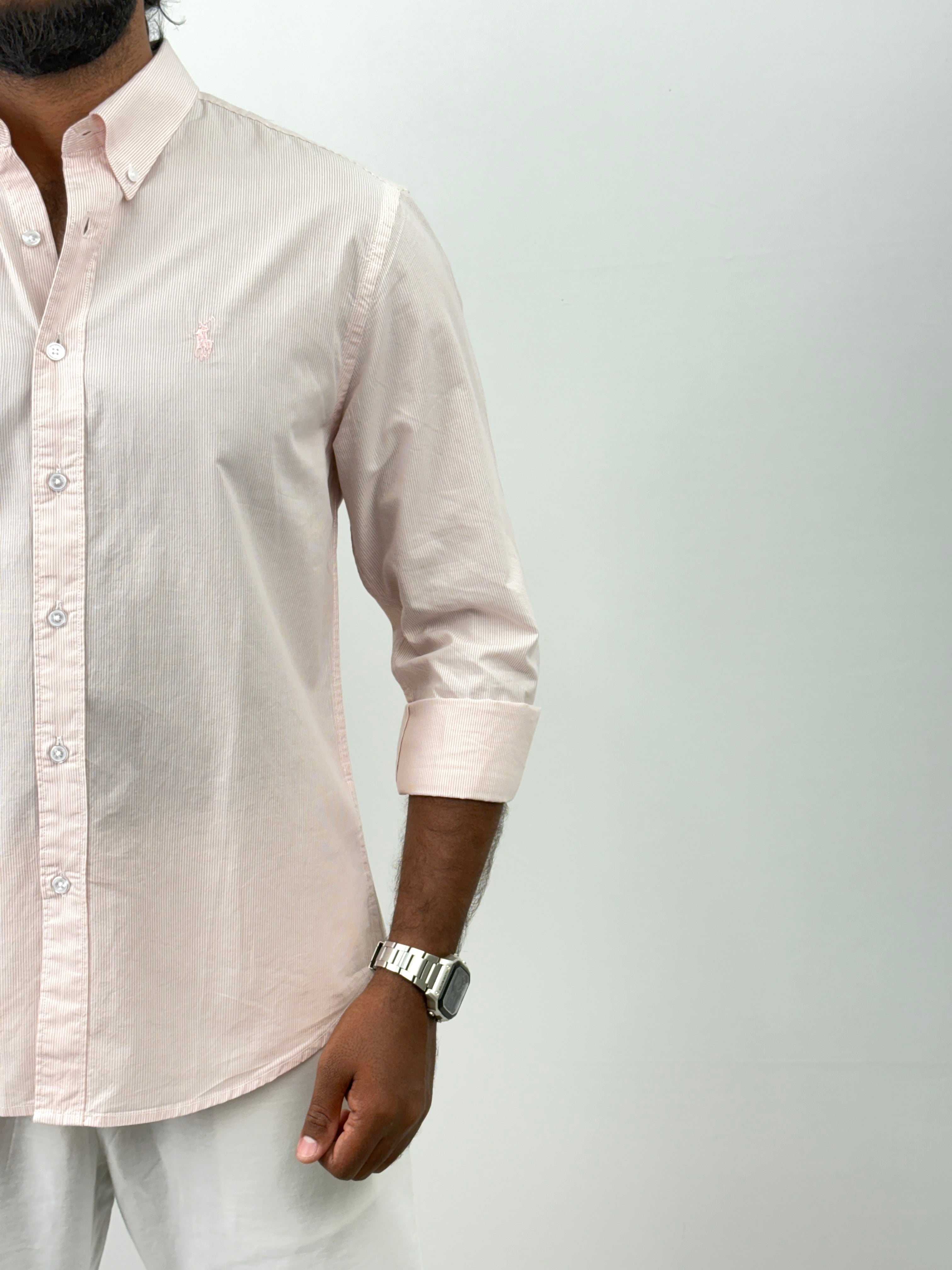Peach Stripe Shirts