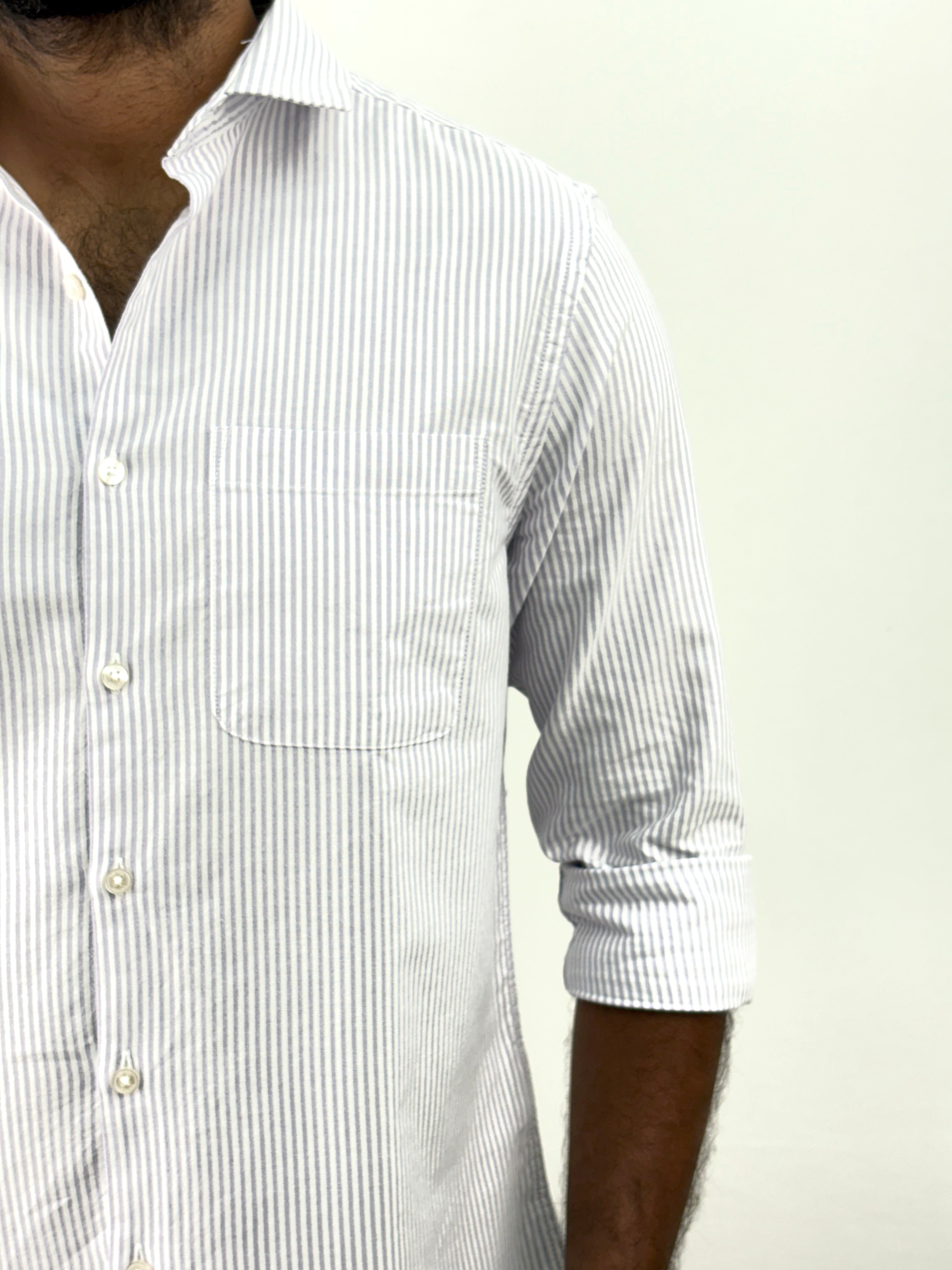 Lavender Stripe Shirt