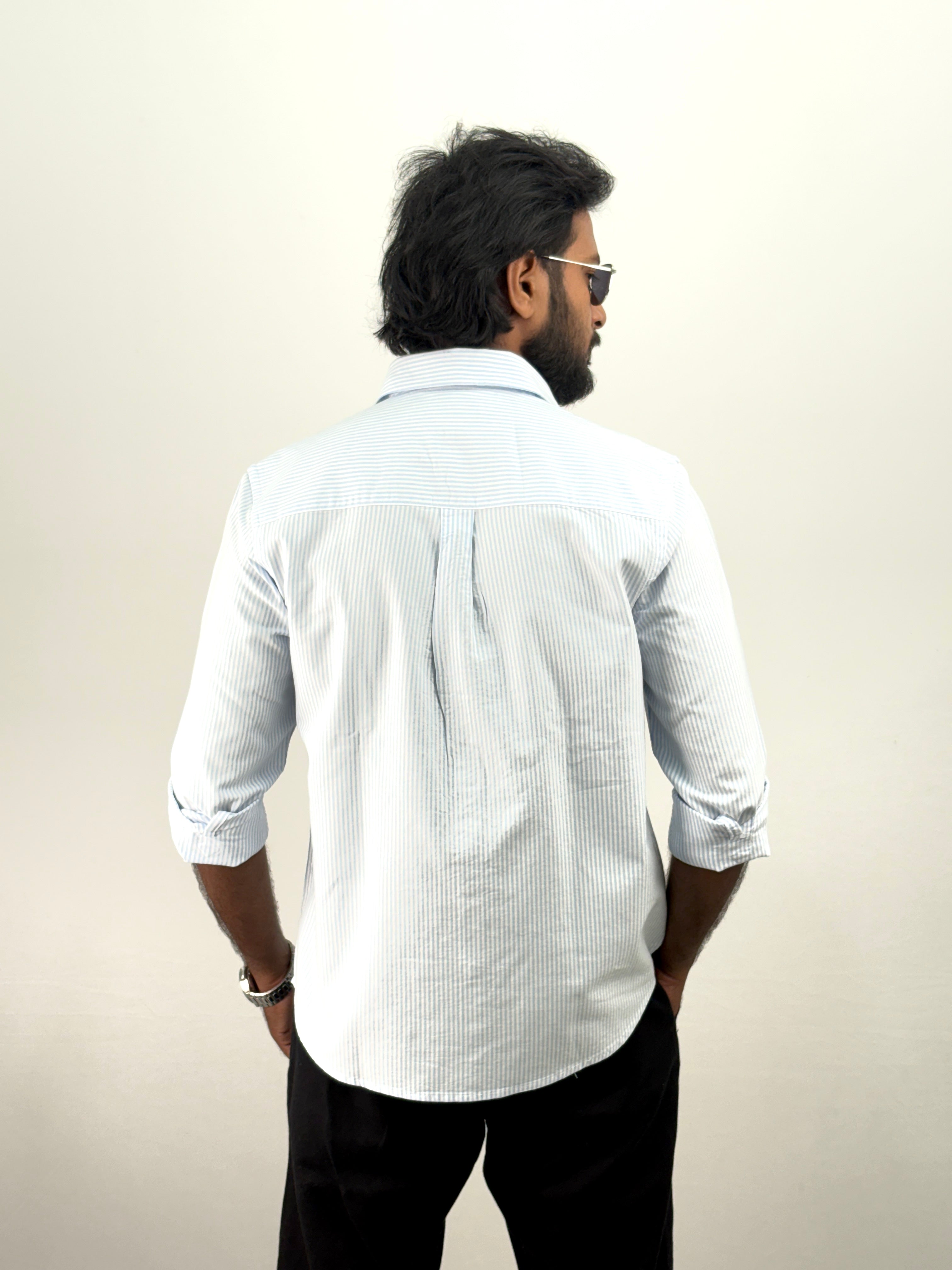 Blue Stripe Shirt