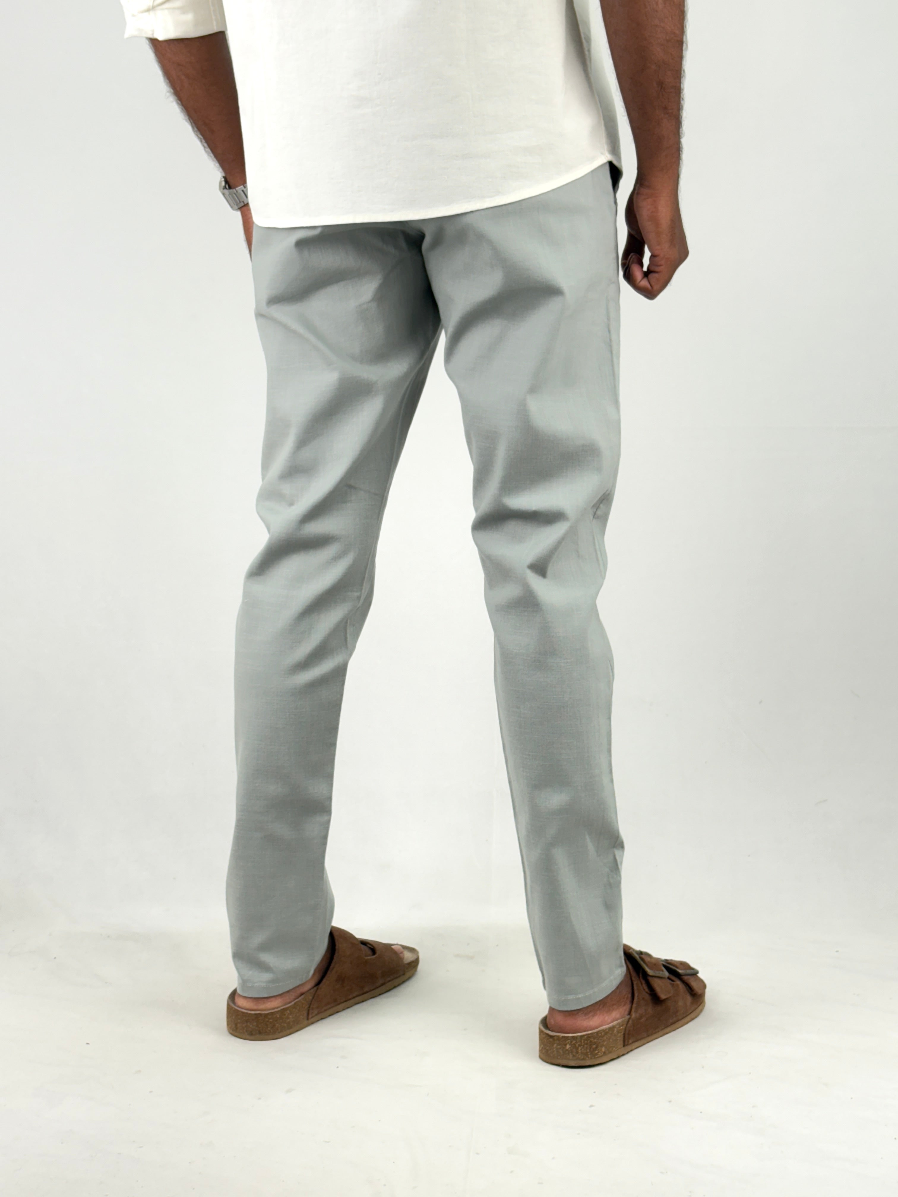 Light Green Linen Pant