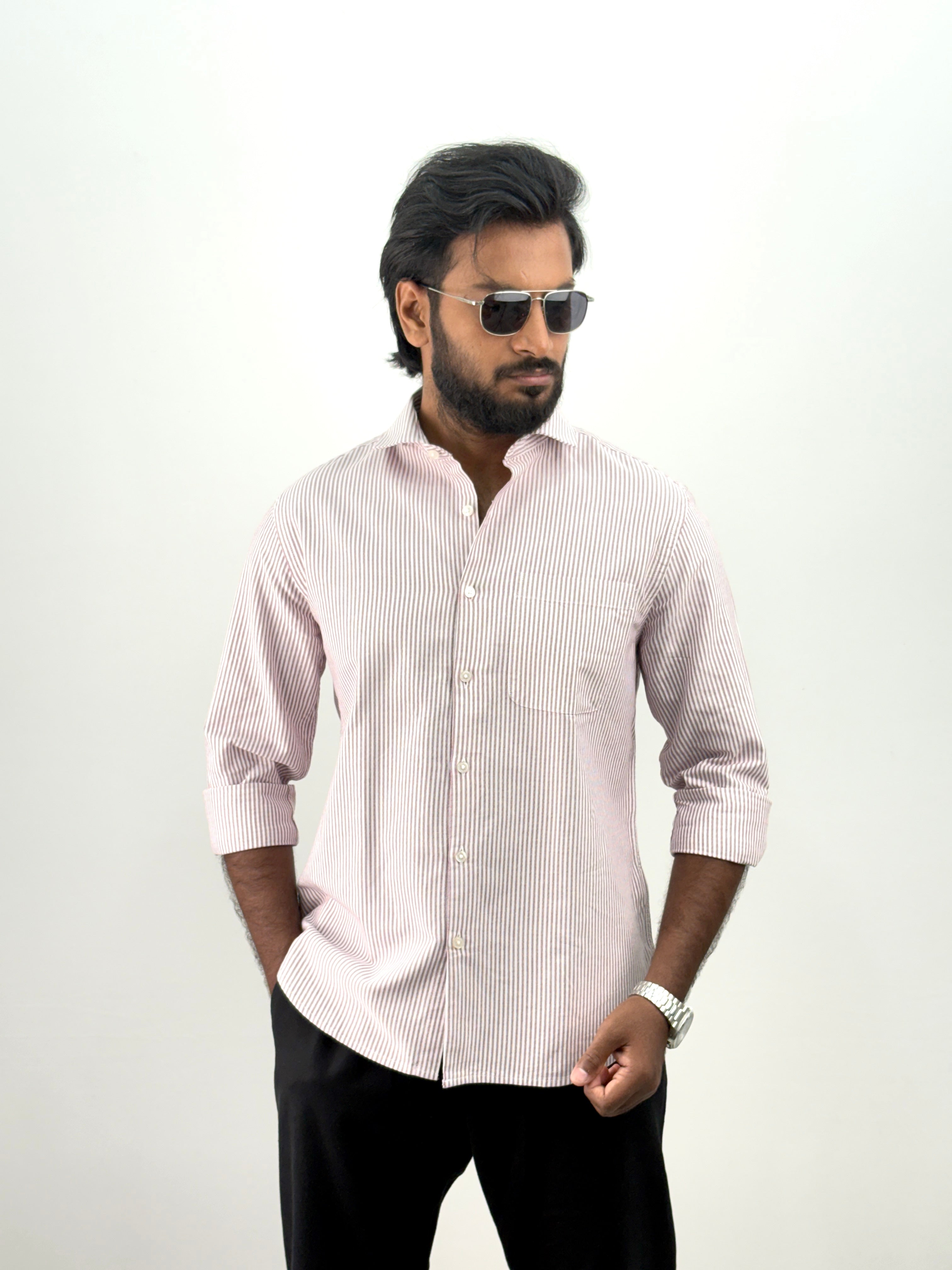 Cherry Stripe Shirt