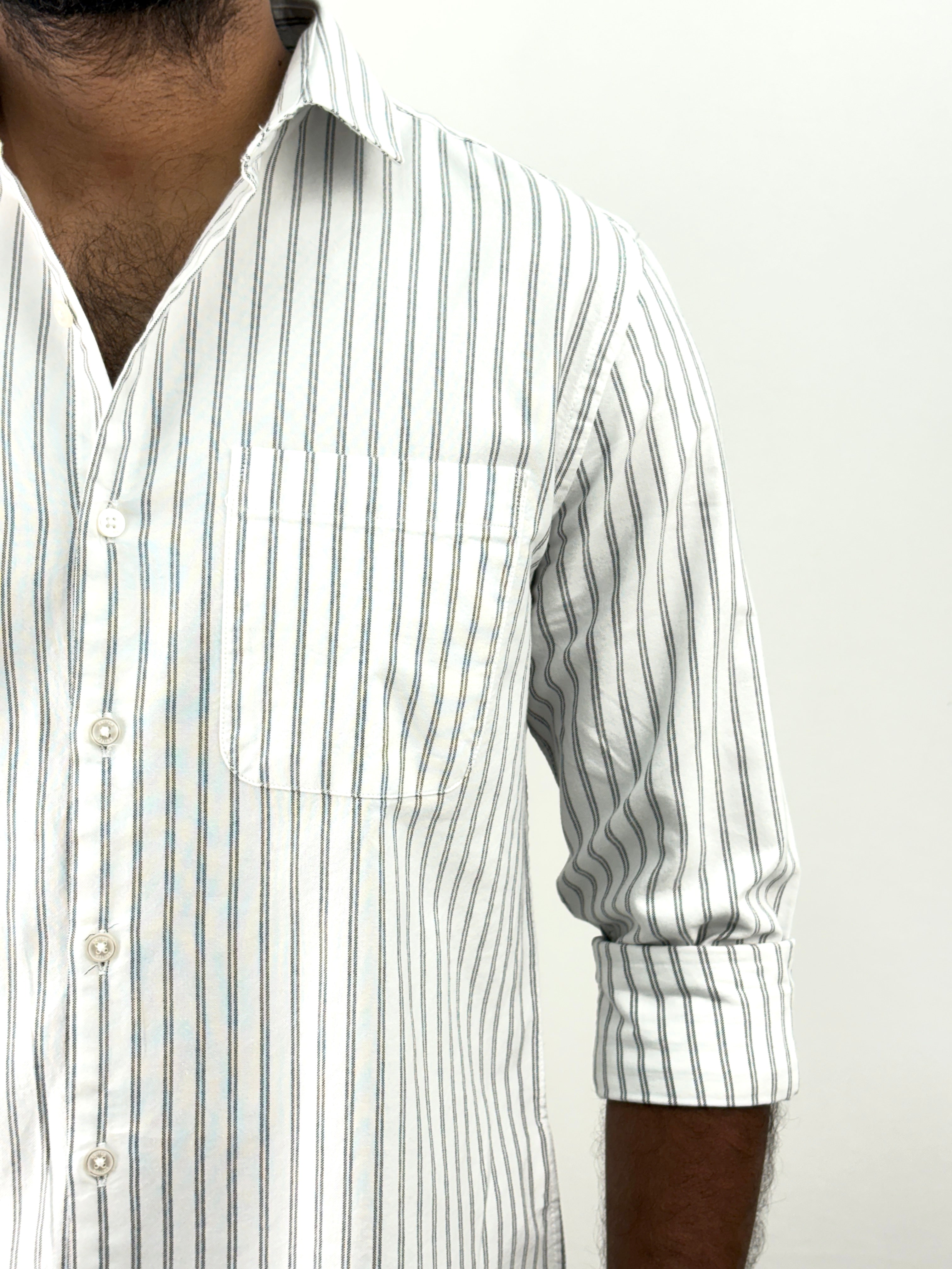 Grey Stripe Shirt