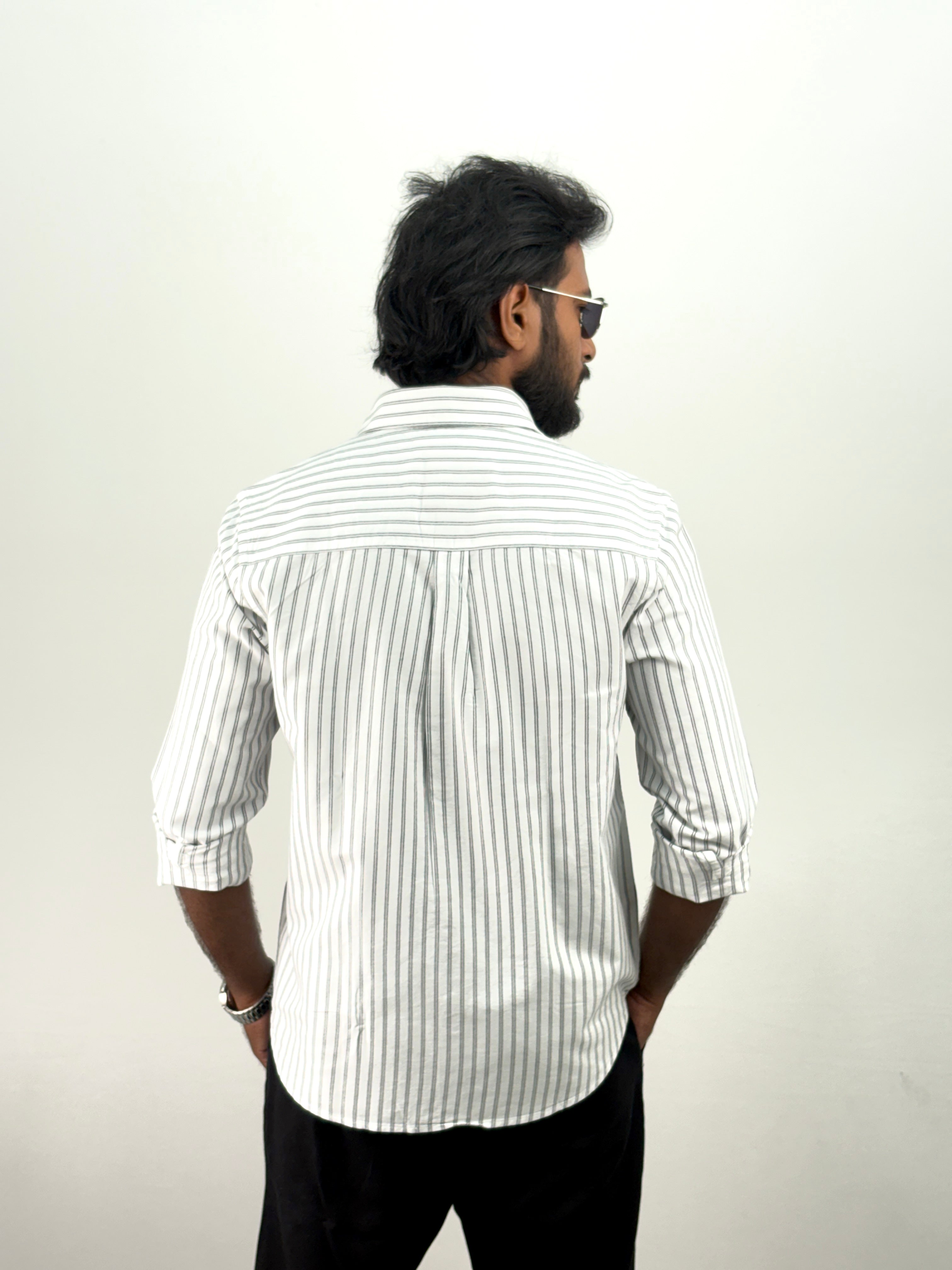 Grey Stripe Shirt
