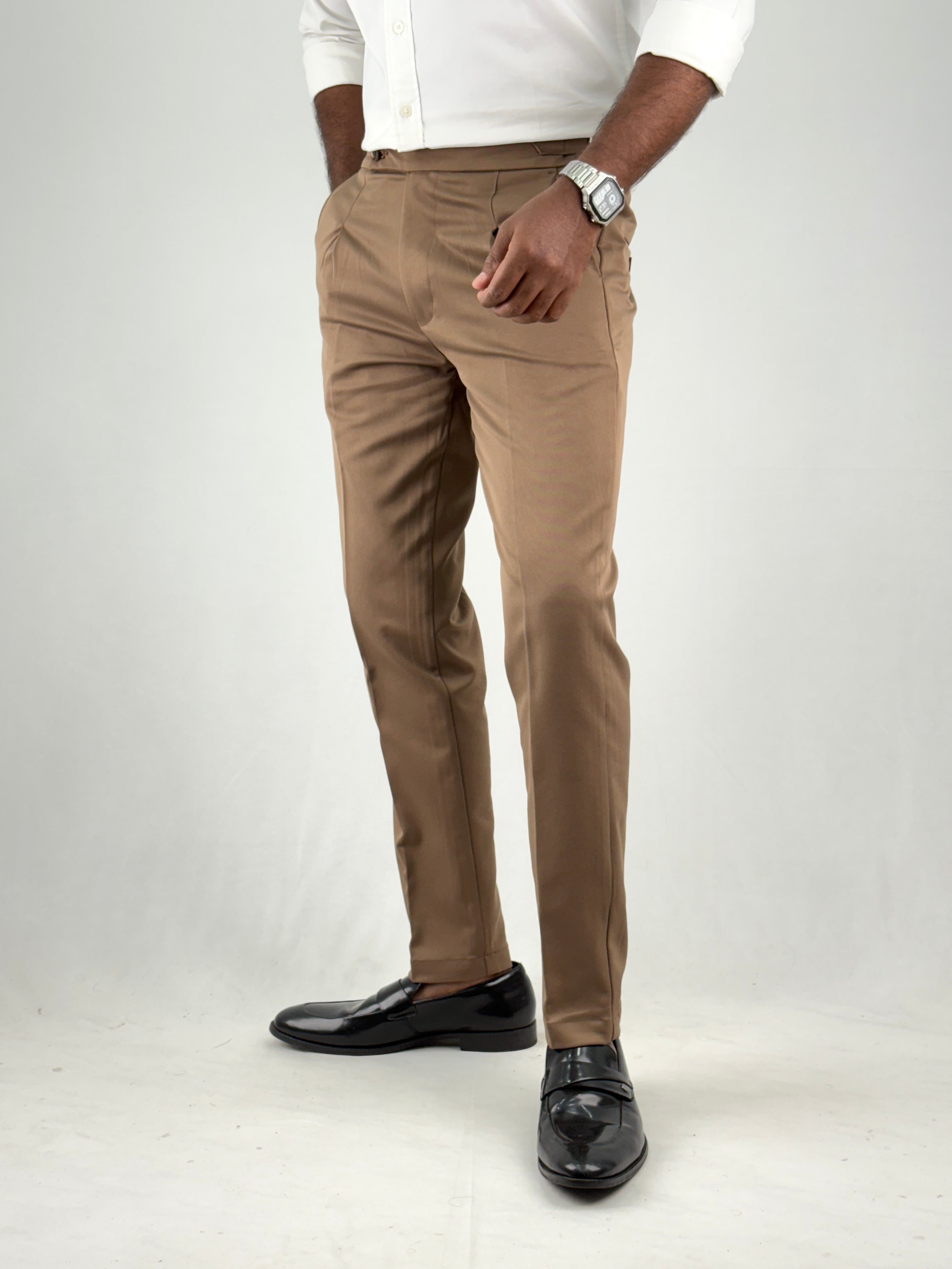 Brown Gurkha Pant 1