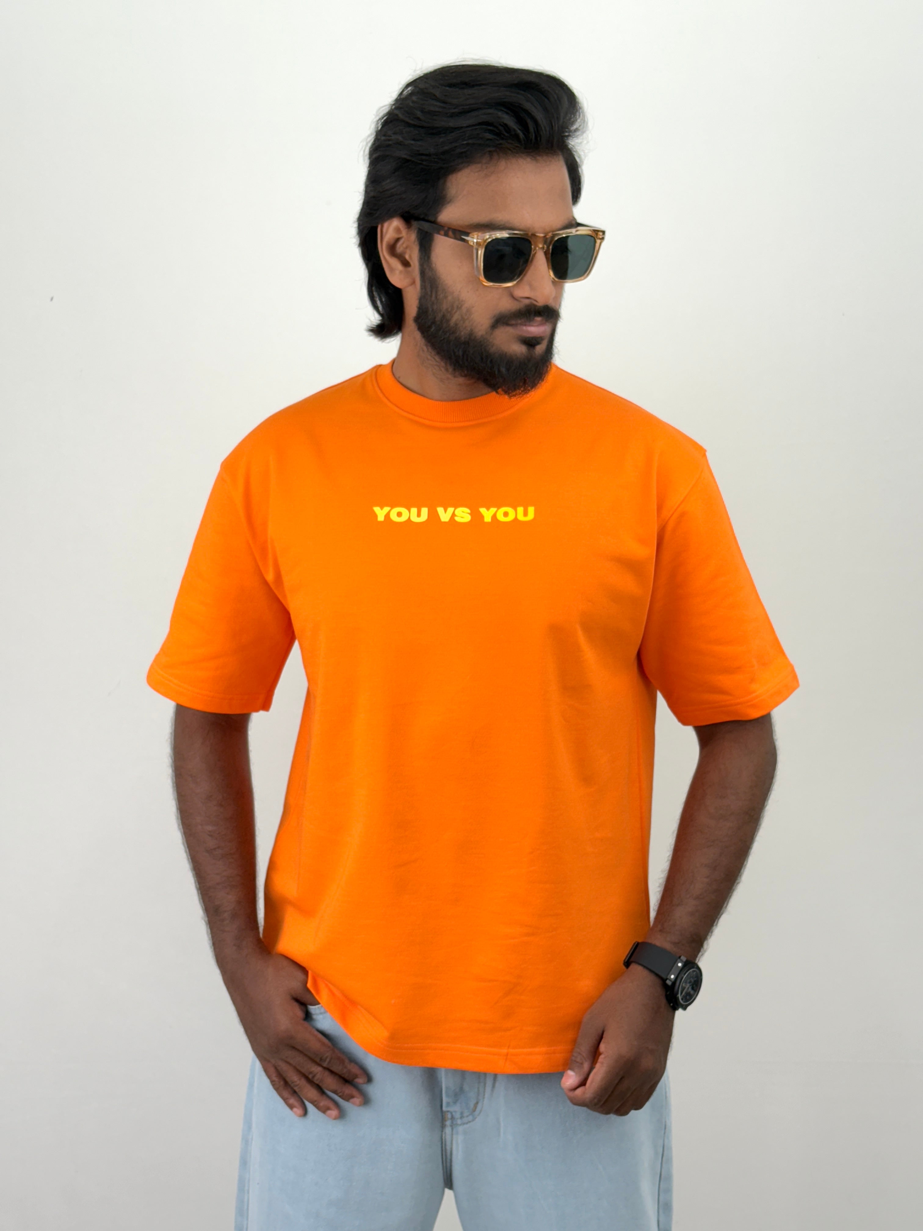 Orange Oversized T-shirt