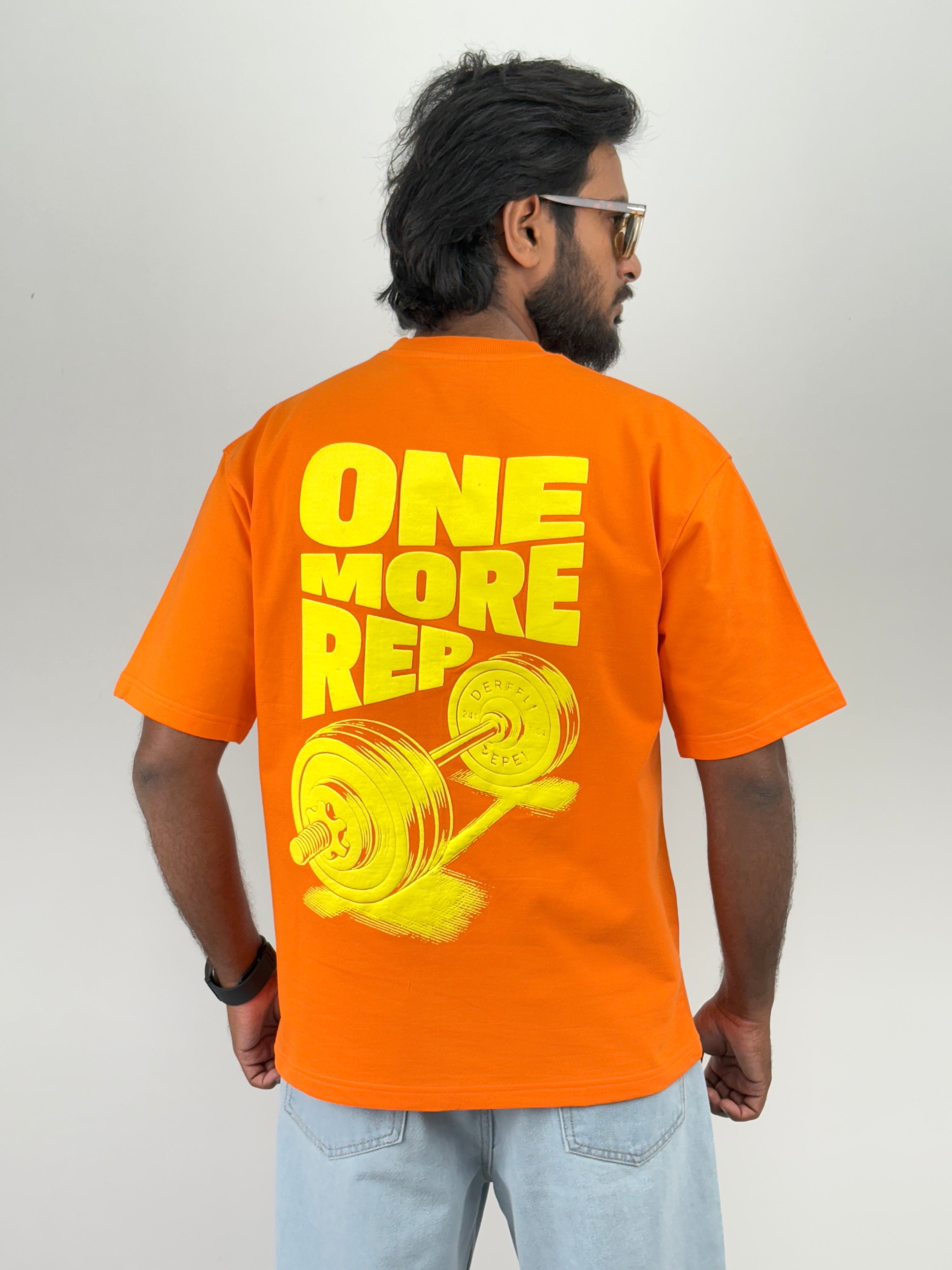 Orange Oversized T-shirt