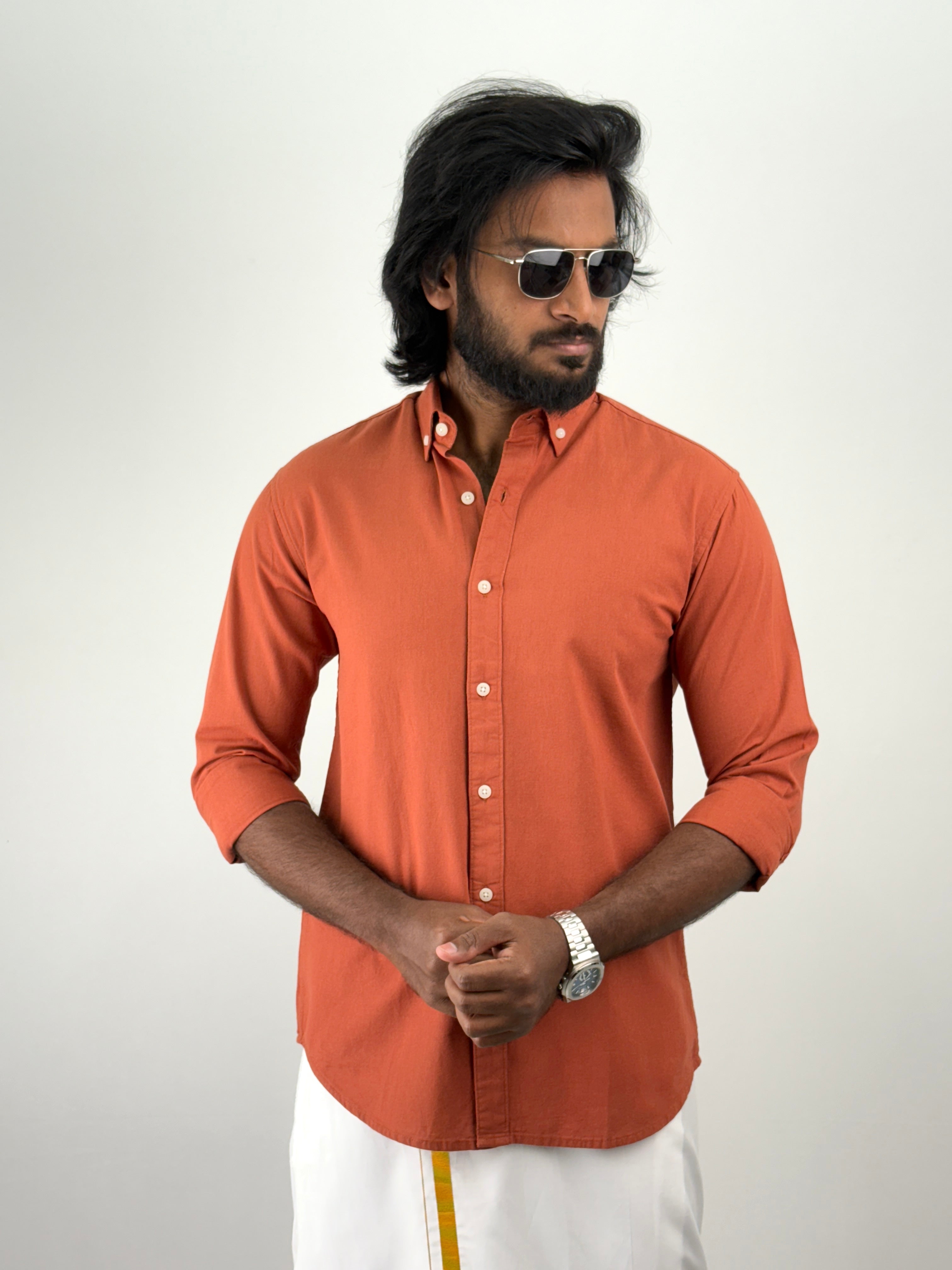Cherry Linen Shirt 1
