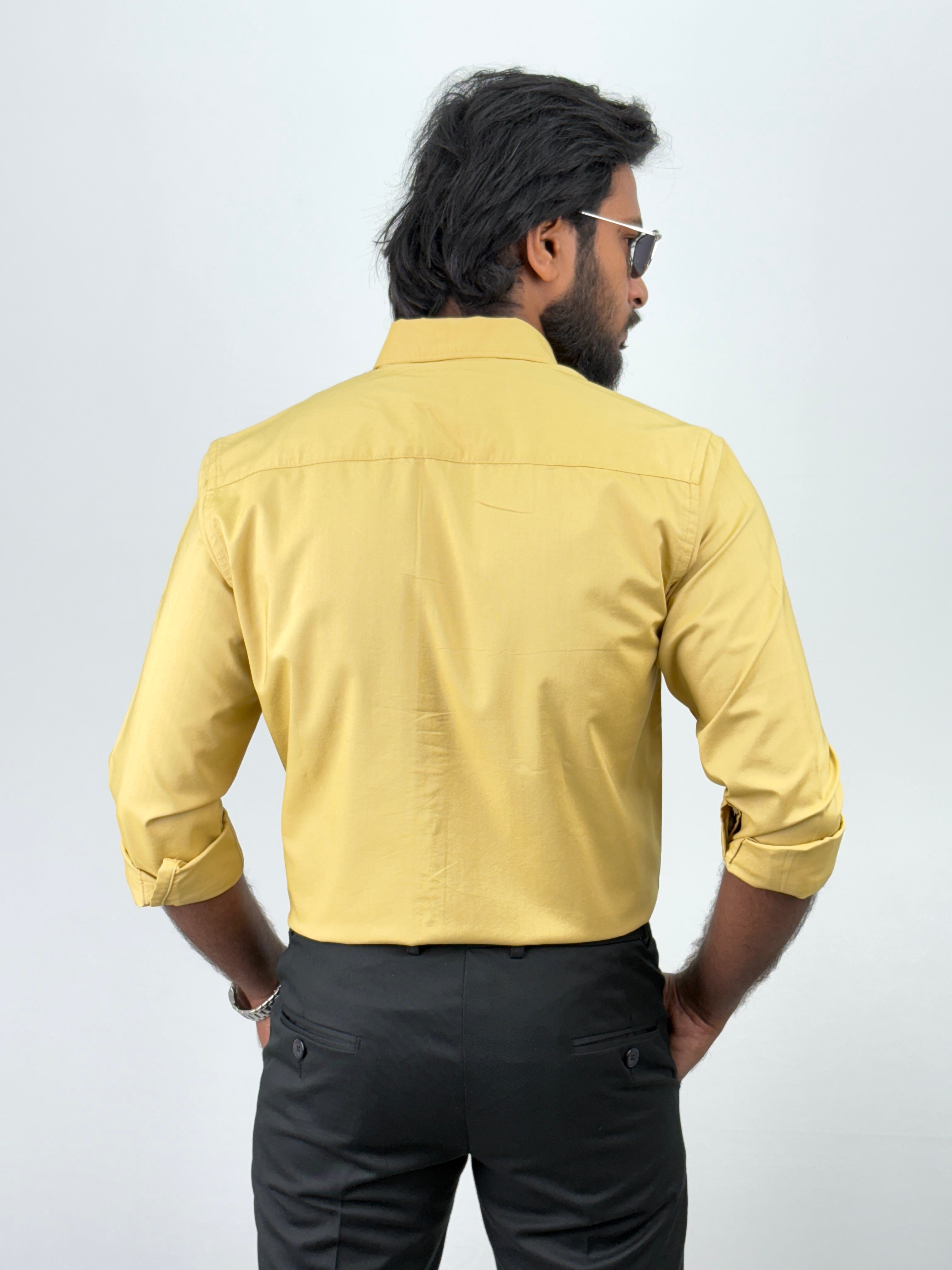Yellow Formal Shirt