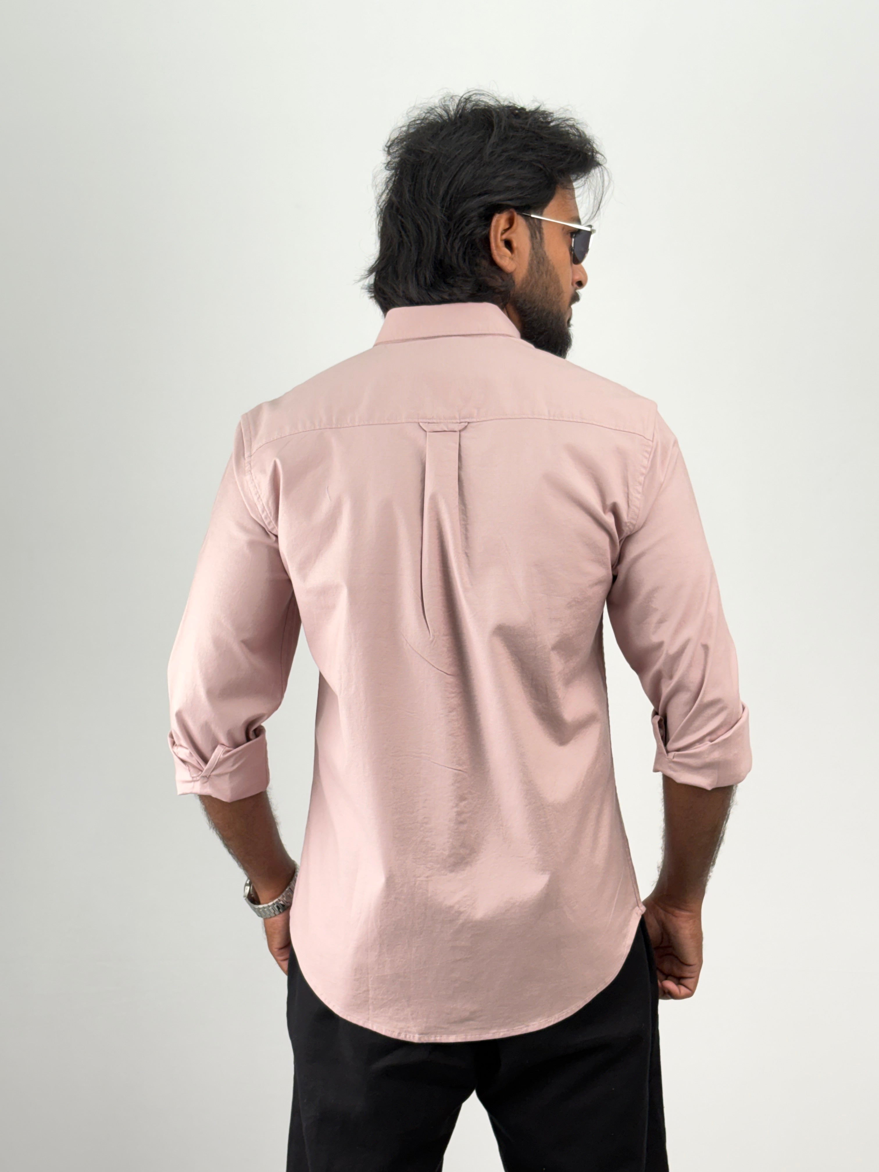 Peach Plain Shirt