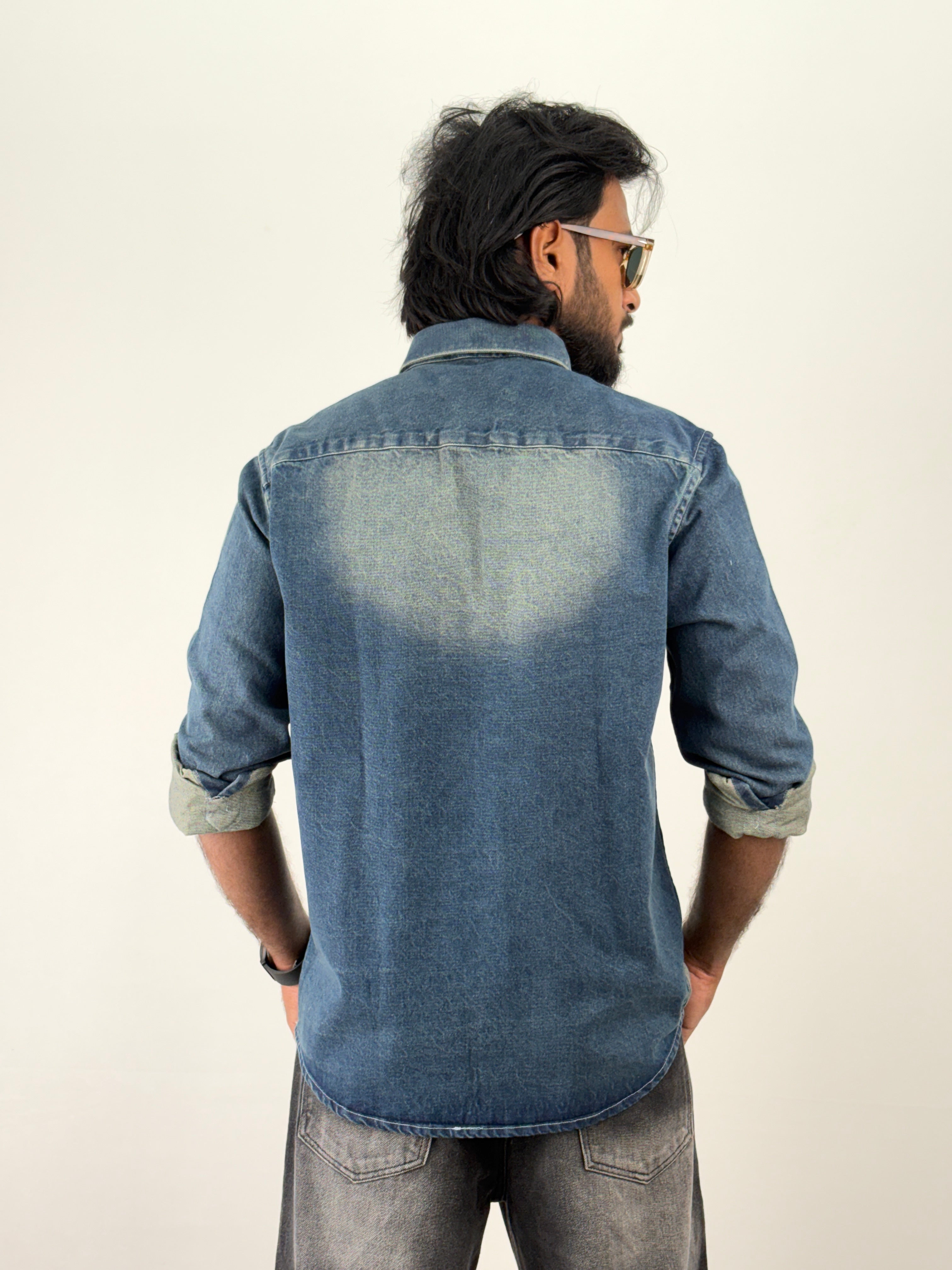 Denim Blue Denim Shirt