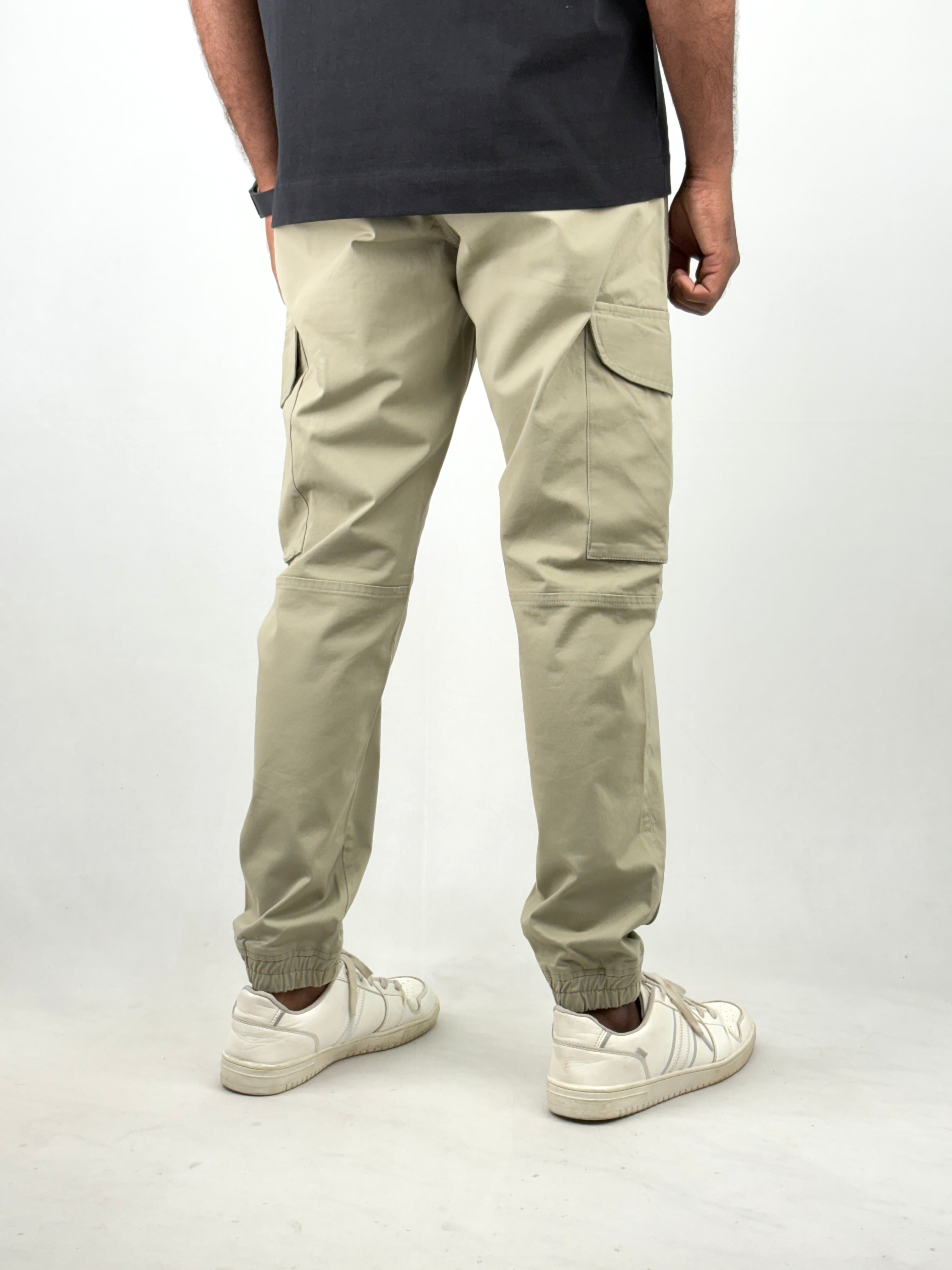 Olive Cargo Joggers